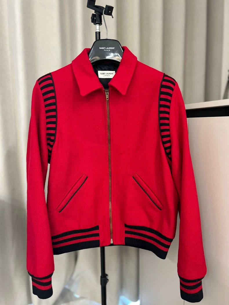 Saint Laurent 16FW Teddy Bomber Jacket dmc