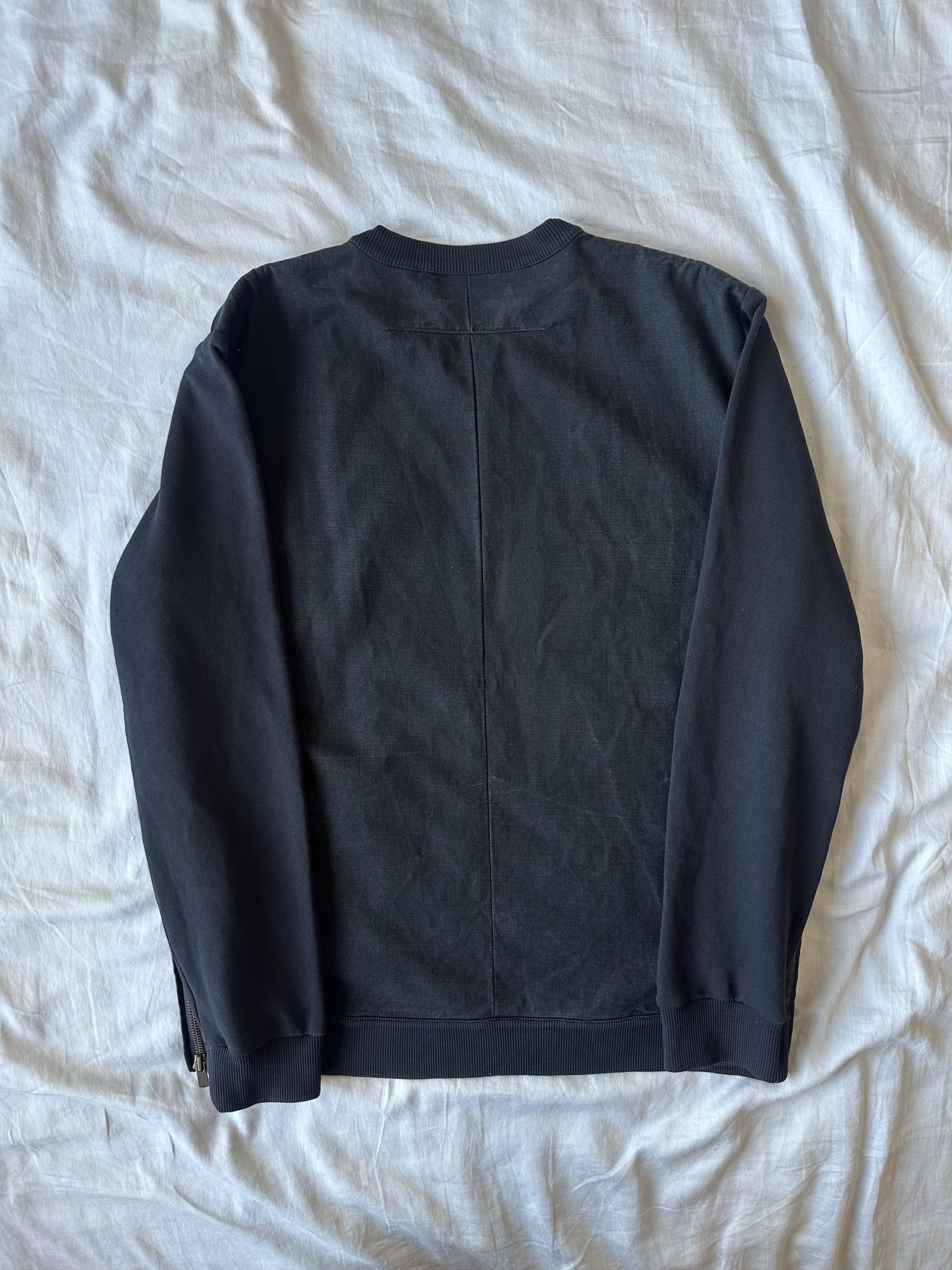 Givenchy FW2013 Givenchy Madonna Denim Double Zip Jersey Crewneck Size US L / EU 52-54 / 3 - 4 Thumbnail