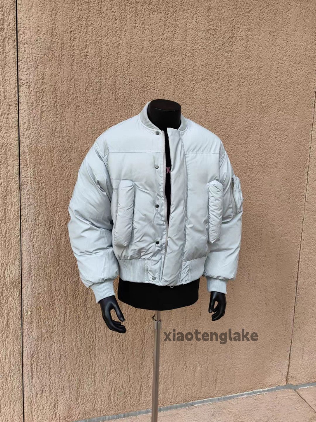 Vintage Utility punk yuppie loose hiphop bomber sports jacket Size US M / EU 48-50 / 2 - 2 Thumbnail