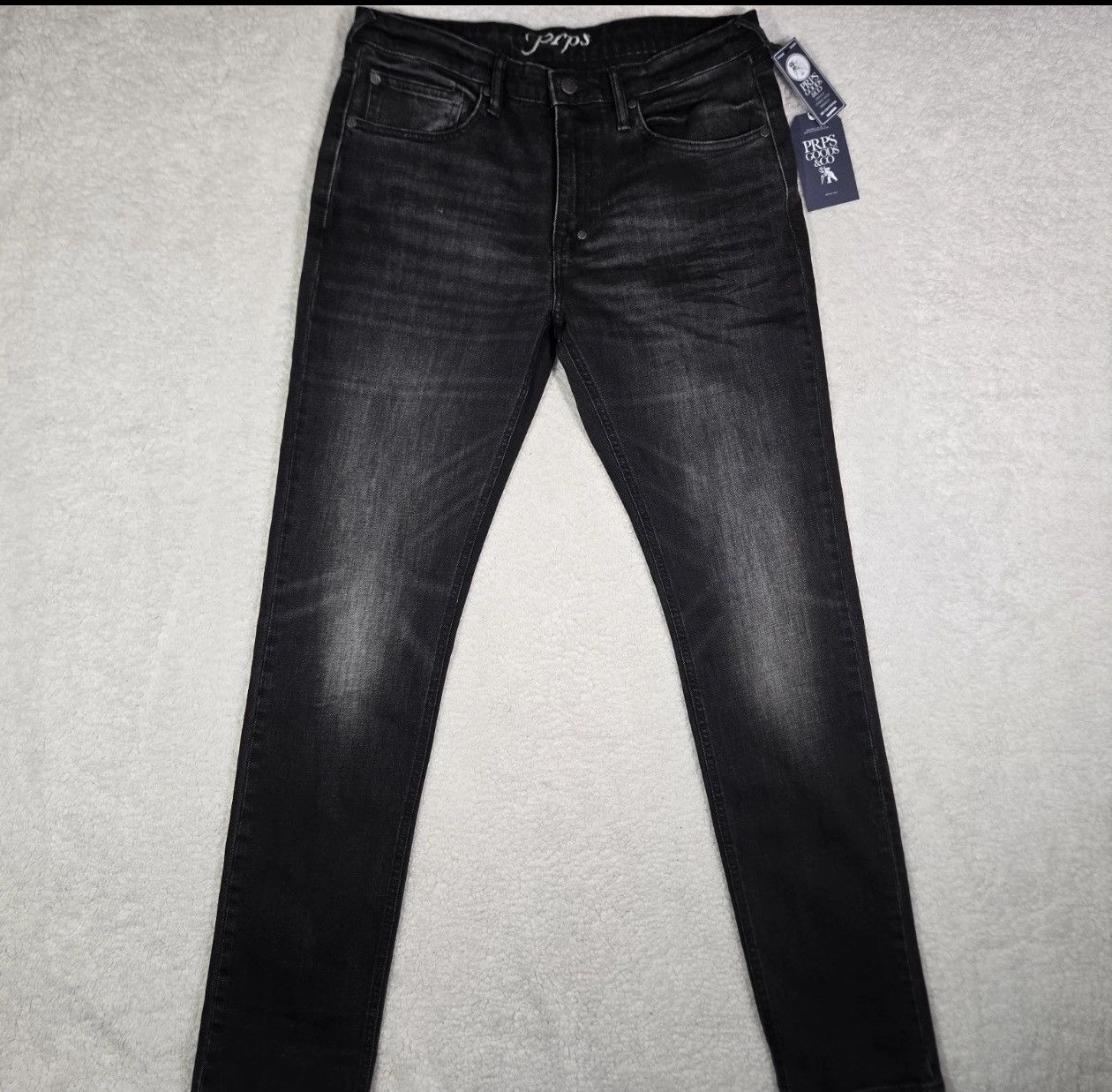 Prps PRPS Le Sabre Jeans Slim Straight Fit Mens Size 42x32 Size US 42 / EU 58 - 2 Thumbnail