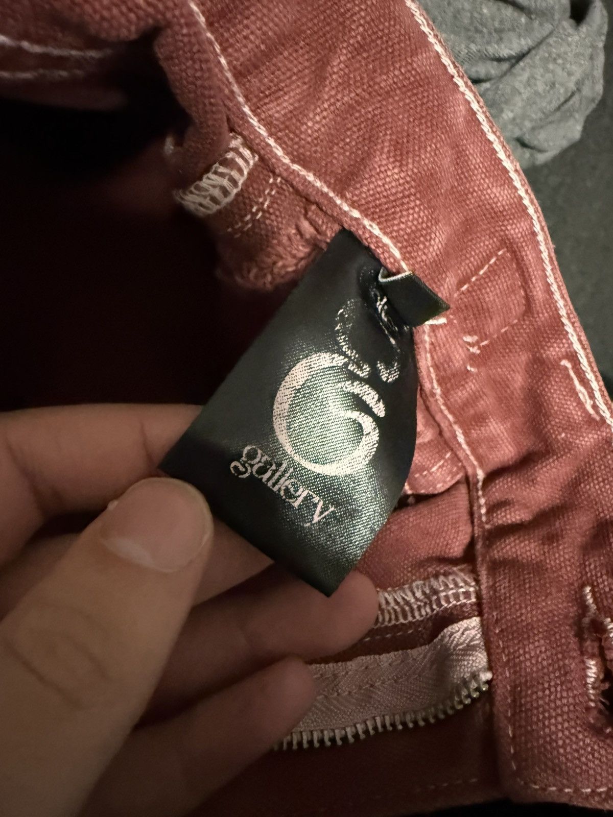 Etelier Gallery Destroyed Wine Denim Size US 32 / EU 48 - 5 Thumbnail