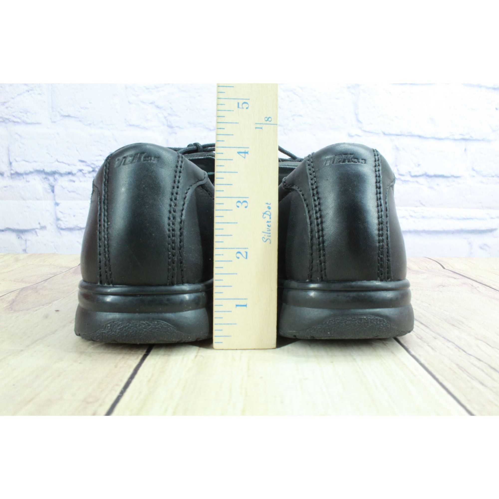 L.L. Bean LL Bean Men’s Black Leather Lace Up Casual Oxford Shoes Size US 8.5 / EU 41-42 - 6 Thumbnail