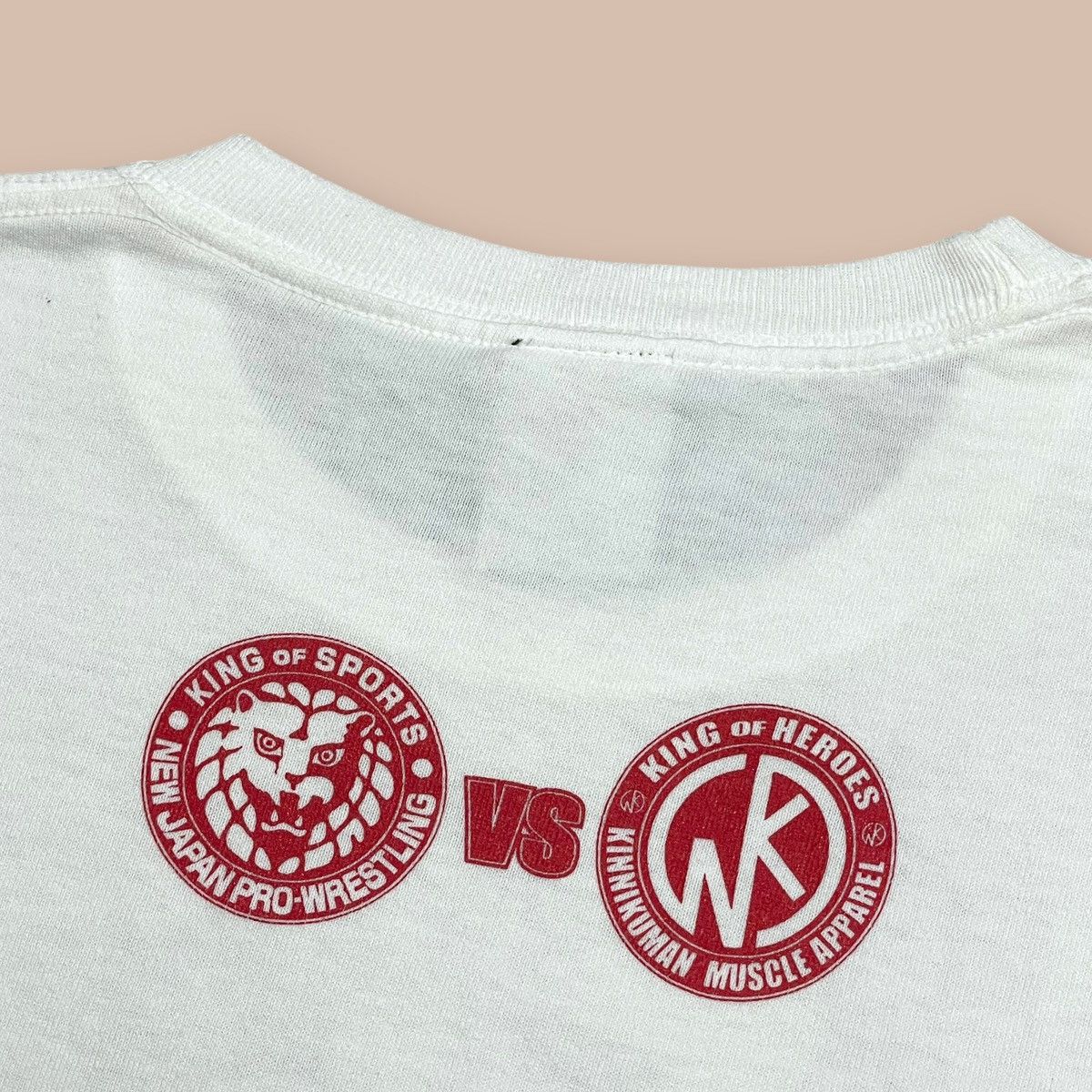 Anime Kinnikuman collaboration Hiroshi Tanahashi x Robin Mask Tee Size US S / EU 44-46 / 1 - 8 Thumbnail