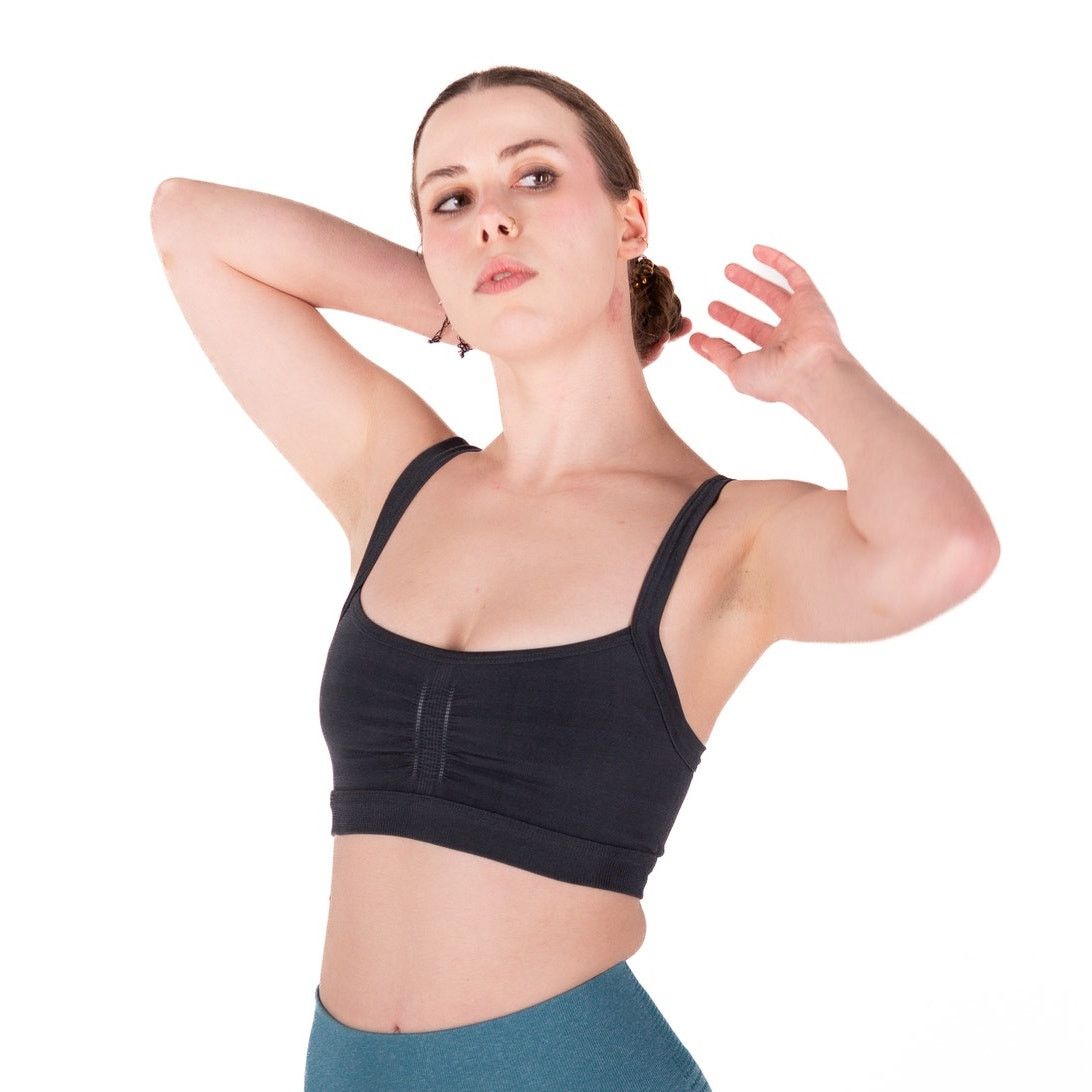 Athleta Athleta Gray Sports Bra Size ONE SIZE - 1 Thumbnail