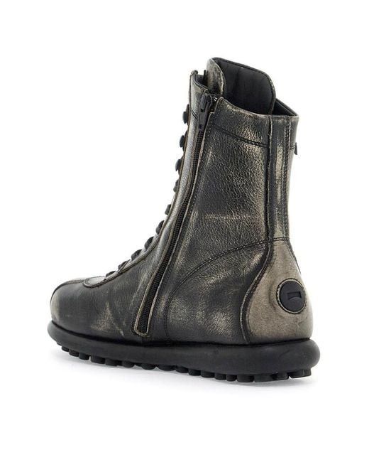 Camper o1s22i1n1024 Pelotas Ankle Boots in Black Size US 7 / IT 37 - 3 Thumbnail