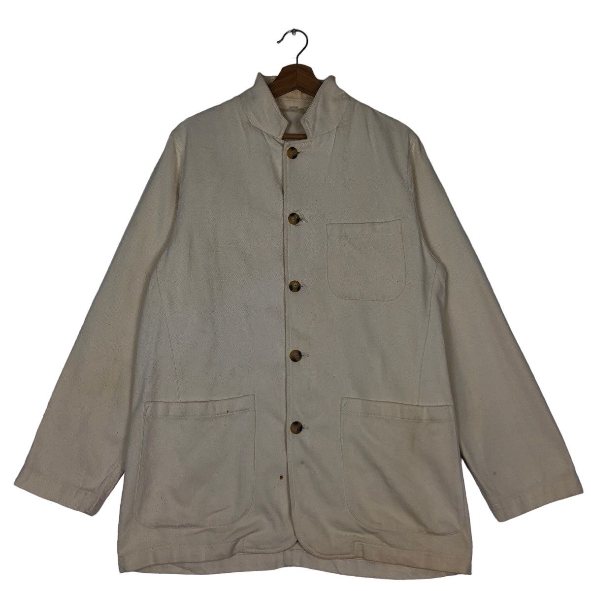 Japanese Brand 🔥Vintage Chore Work Jacket Japan Inspire Issey Miyake Size US M / EU 48-50 / 2 - 1 Thumbnail