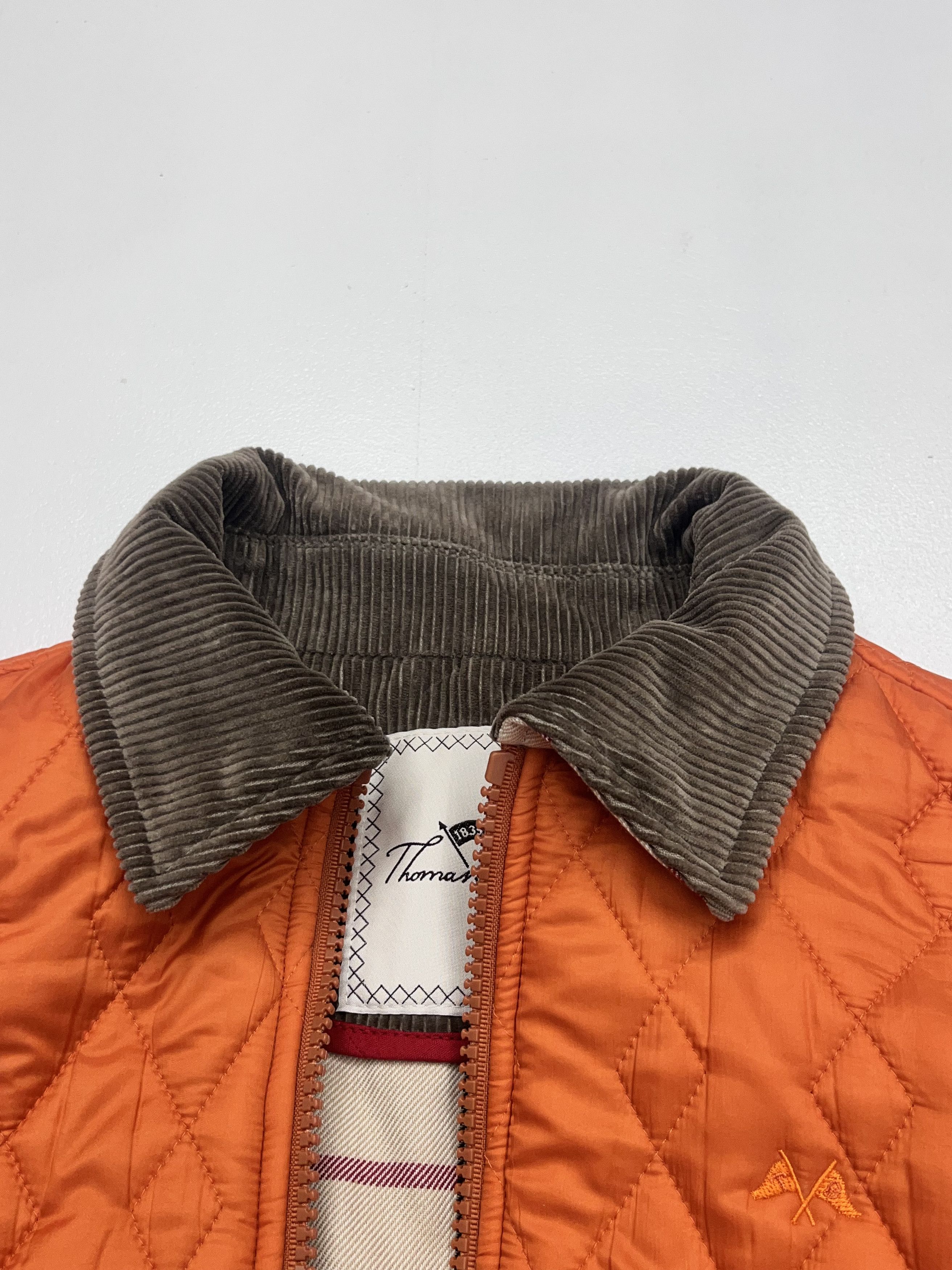 Burberry Thomas Burberry Quilted Jacket Orange Size M / US 6-8 / IT 42-44 - 8 Thumbnail