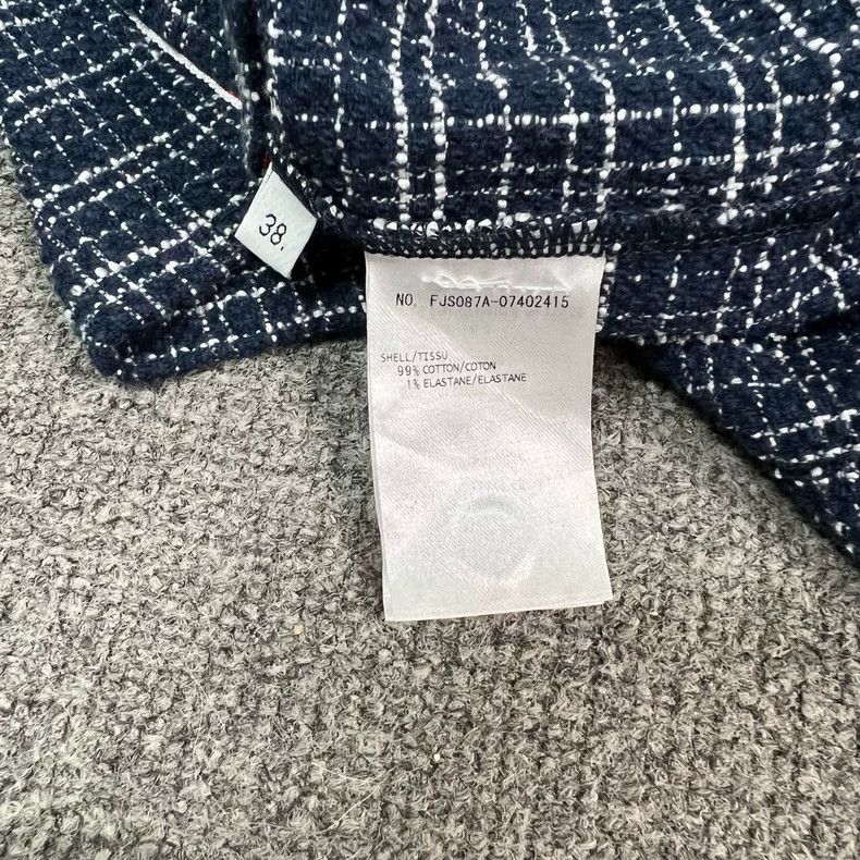 Thom Browne Thom Browne Short sleeves in plaid tweed Size XS / US 0-2 / IT 36-38 - 5 Thumbnail