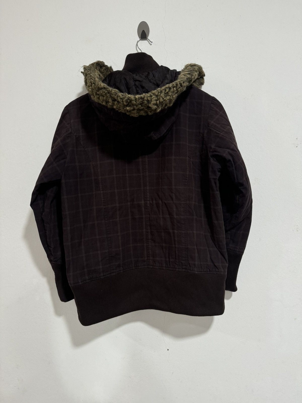 If Six Was Nine × Le Grande Bleu (L.G.B.) × Vintage Vintage Retro Girl Faux Fur Hooded Jacket Size M / US 6-8 / IT 42-44 - 7 Thumbnail