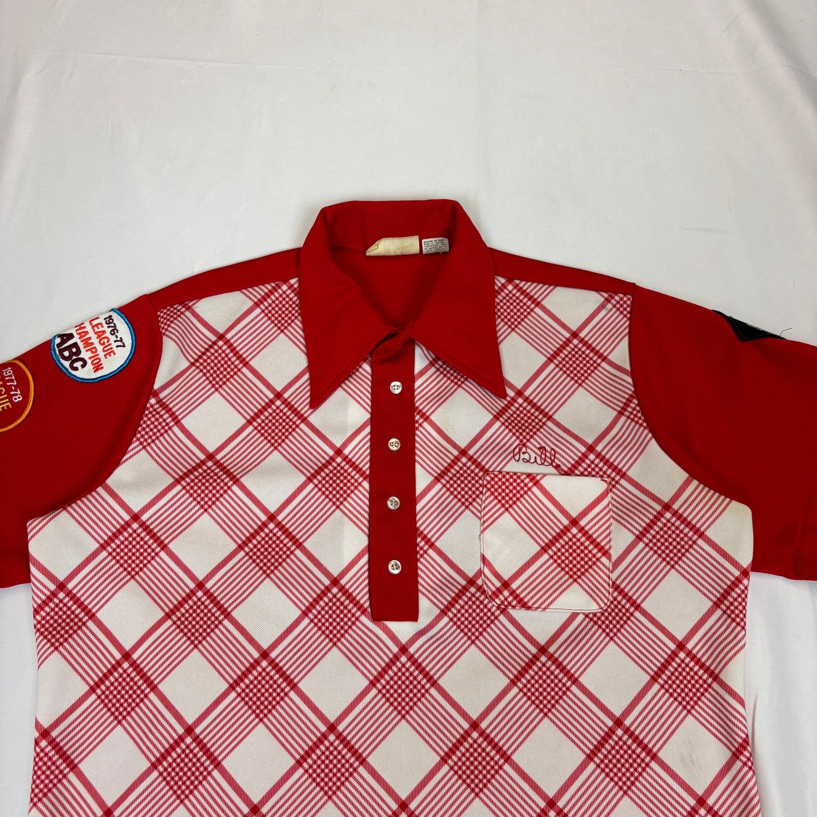Vintage Vintage 70s King Louie Bowling Polo Shirt Men's M/L League Size US M / EU 48-50 / 2 - 2 Thumbnail