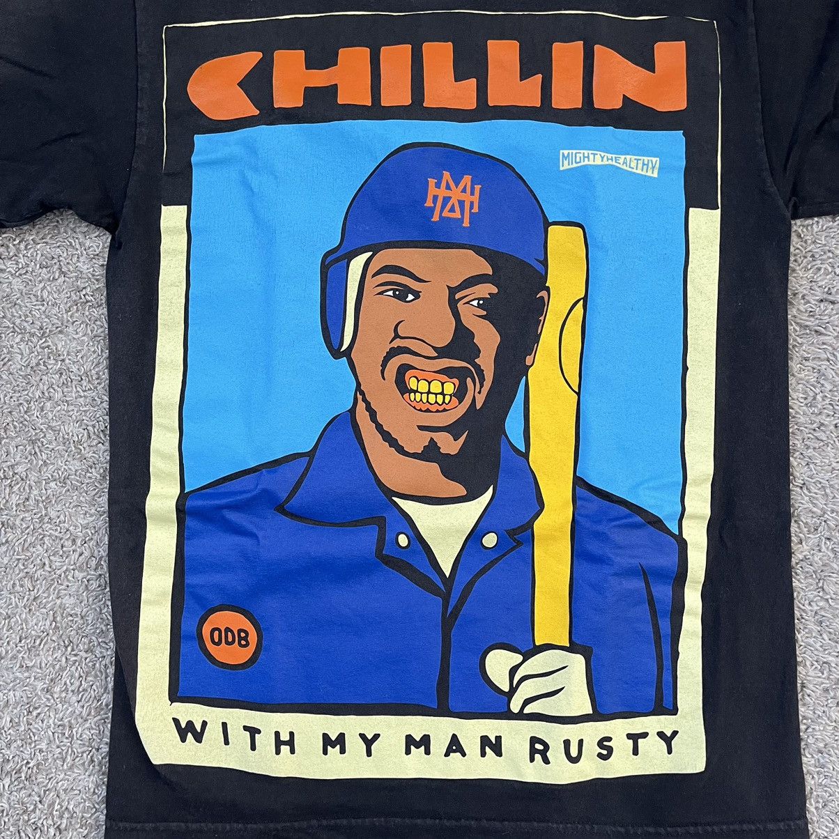 Mighty Healthy × Wu-Tang Clan 🔴Wu-Tang Shirt Size Small ODB Rare WuTang Black Tshirt Size US S / EU 44-46 / 1 - 2 Thumbnail