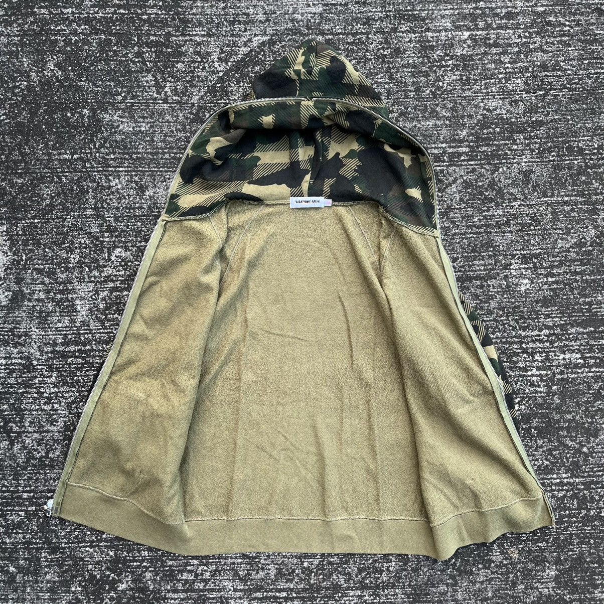 Bape A Bathing Ape Check 1st camo Full zip hoodie Size S / US 4 / IT 40 - 12 Thumbnail
