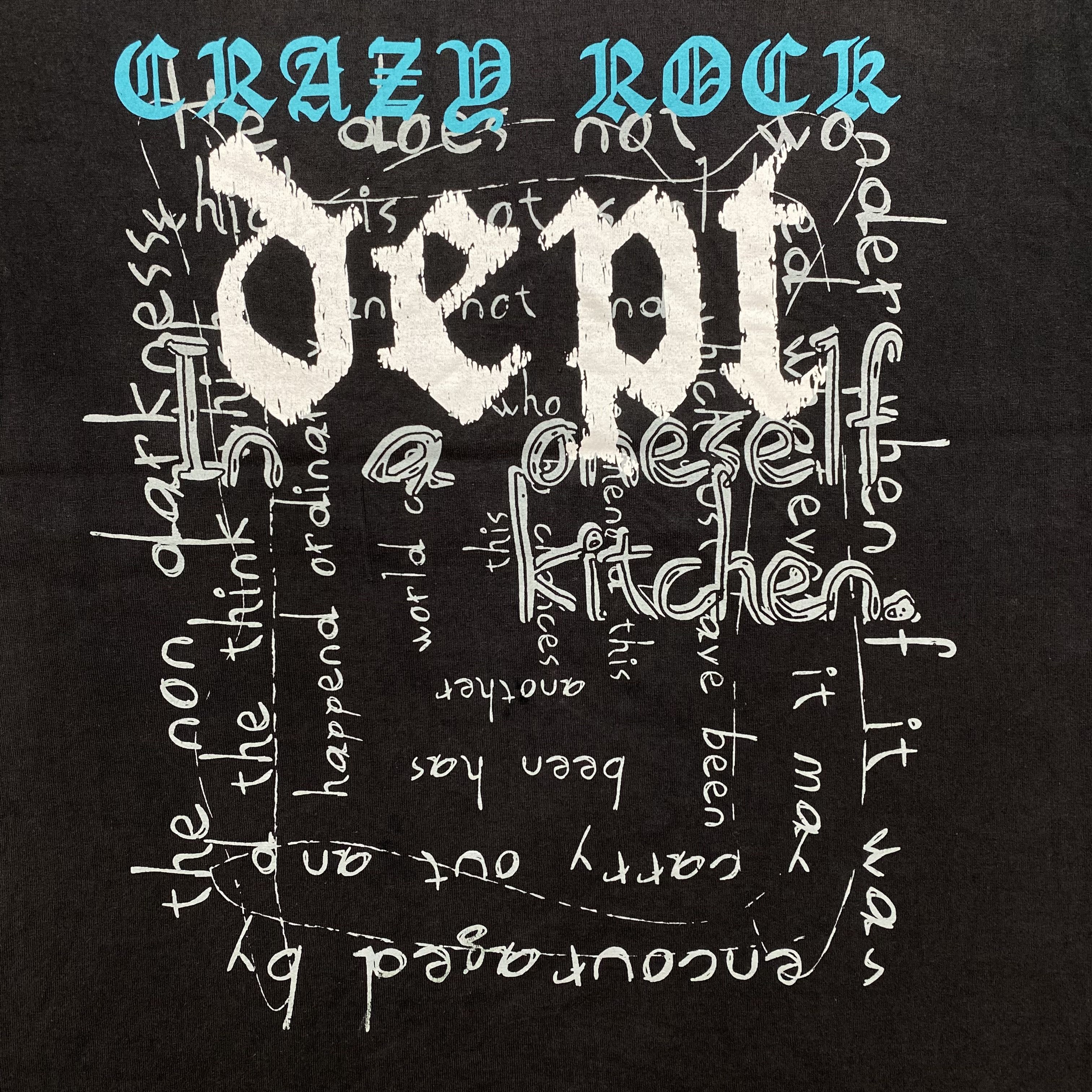 Japanese Brand Crazy rock depo poem Tshirt-N011 Size US M / EU 48-50 / 2 - 3 Thumbnail