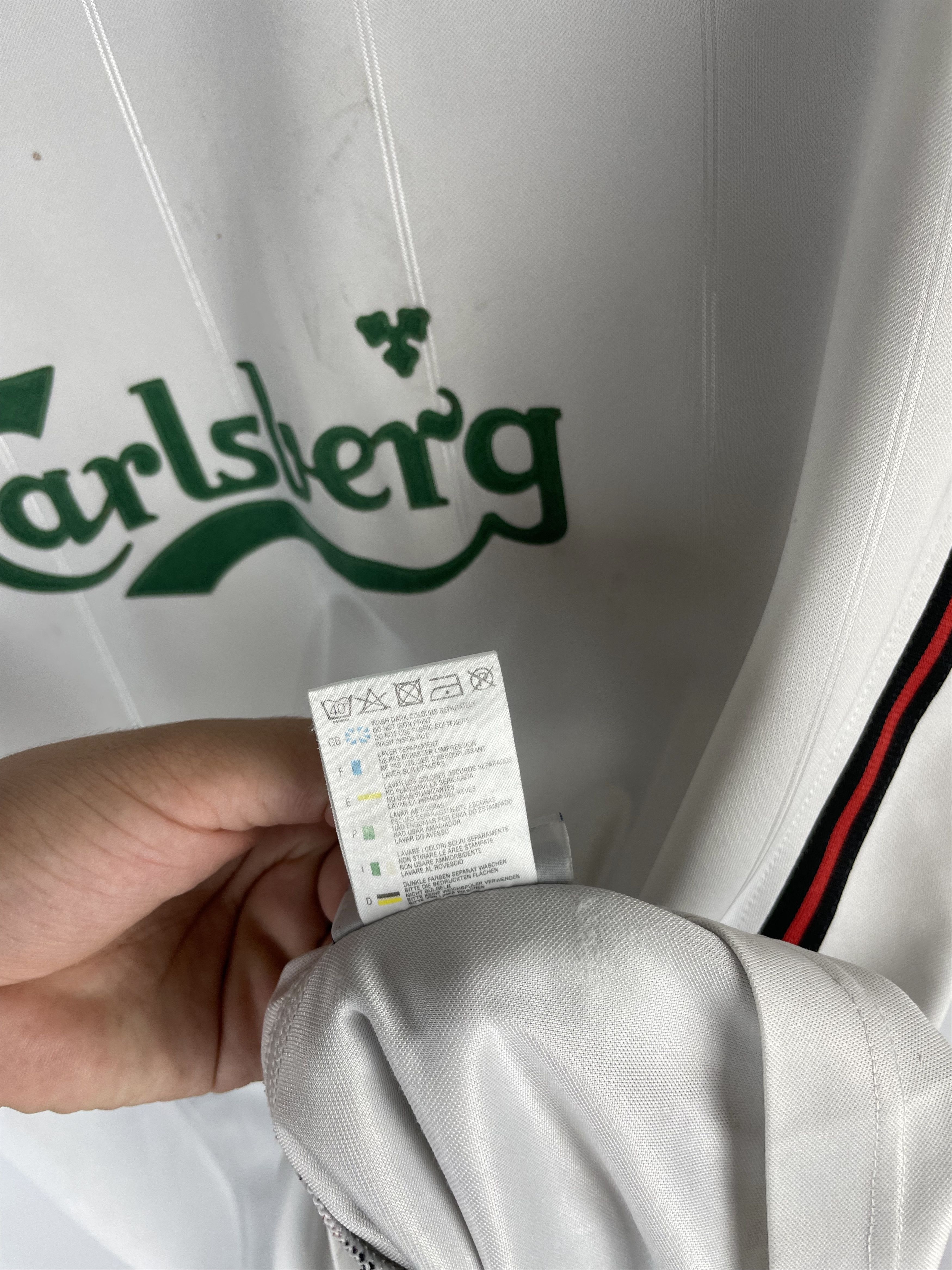 Reebok Liverpool Reebok soccer jersey carlsberg vintage Size US XXL / EU 58 / 5 - 10 Thumbnail