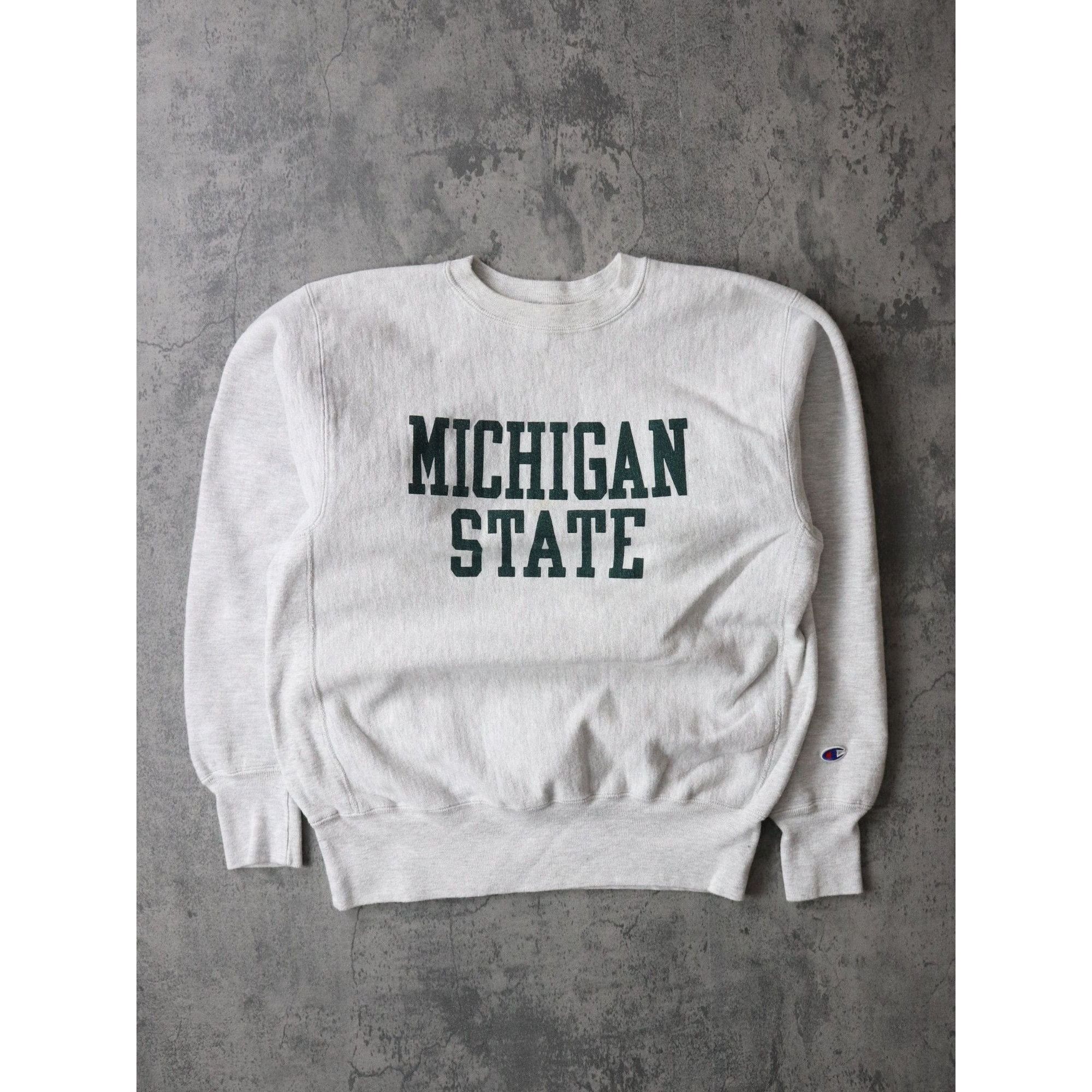 90s Champion reverseweave Michigan State champion】90's リバース