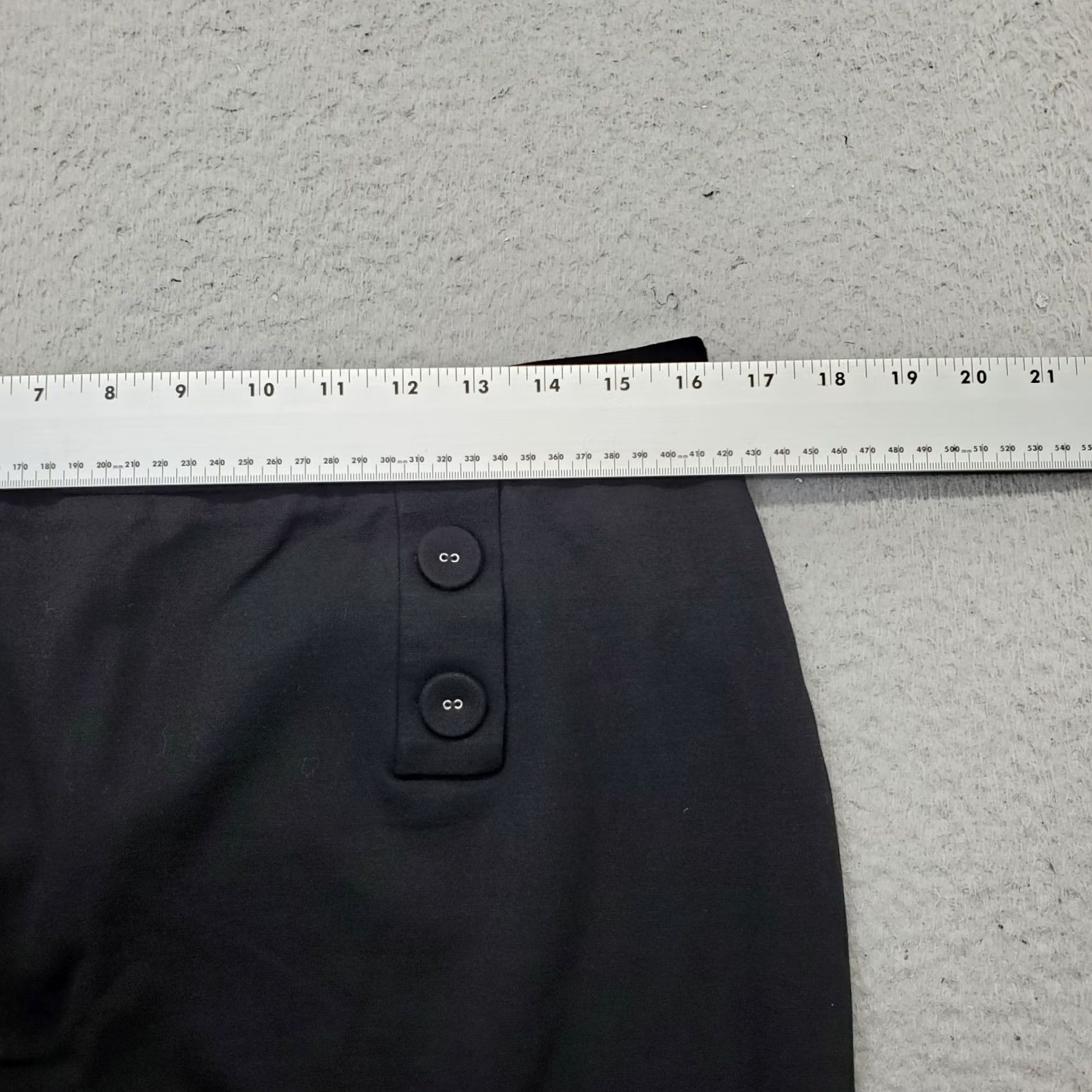 Talbots Talbots Womens Pencil Skirt 10 Black Rayon Stretch Slim Fit Back Zip Casual, Travel Size 10 Womens Black Pencil Skirt Size 32" / US 10 / IT 46 - 4 Thumbnail