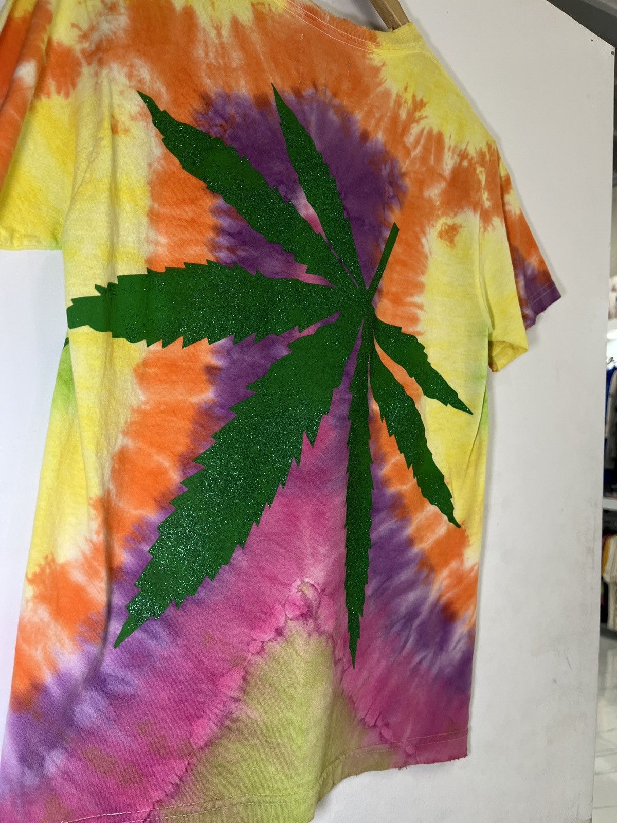 Gallery Dept. Gallery Dept. Weed Tie Dye Tee- XS Size US XS / EU 42 / 0 - 8 Thumbnail