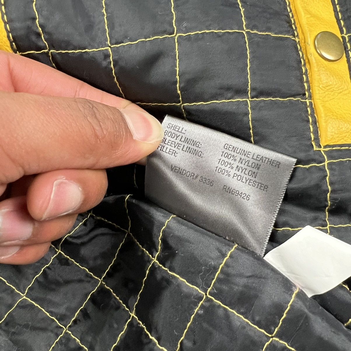 Vintage × Wilsons Leather Black and Yellow Wilson’s Leather Jacket Size US L / EU 52-54 / 3 - 7 Thumbnail