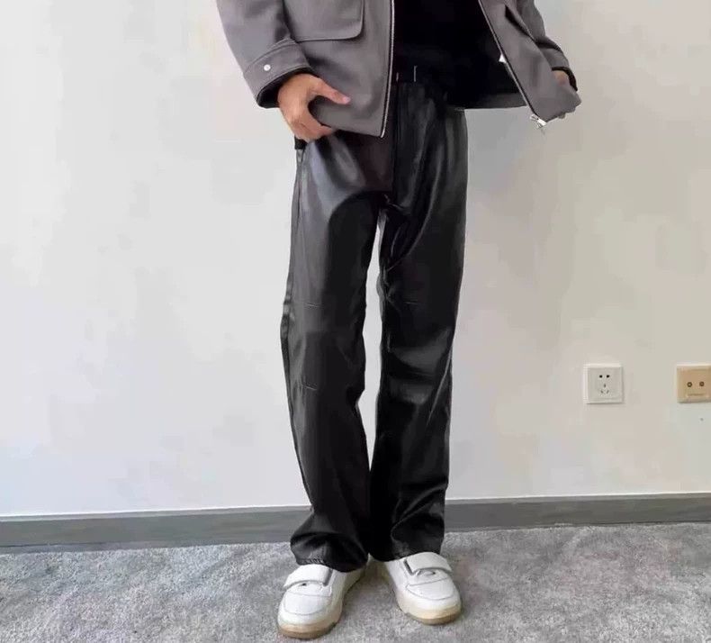 Our Legacy Our Legacy size31 Motorcycle leather trousers Size US 31 - 7 Thumbnail