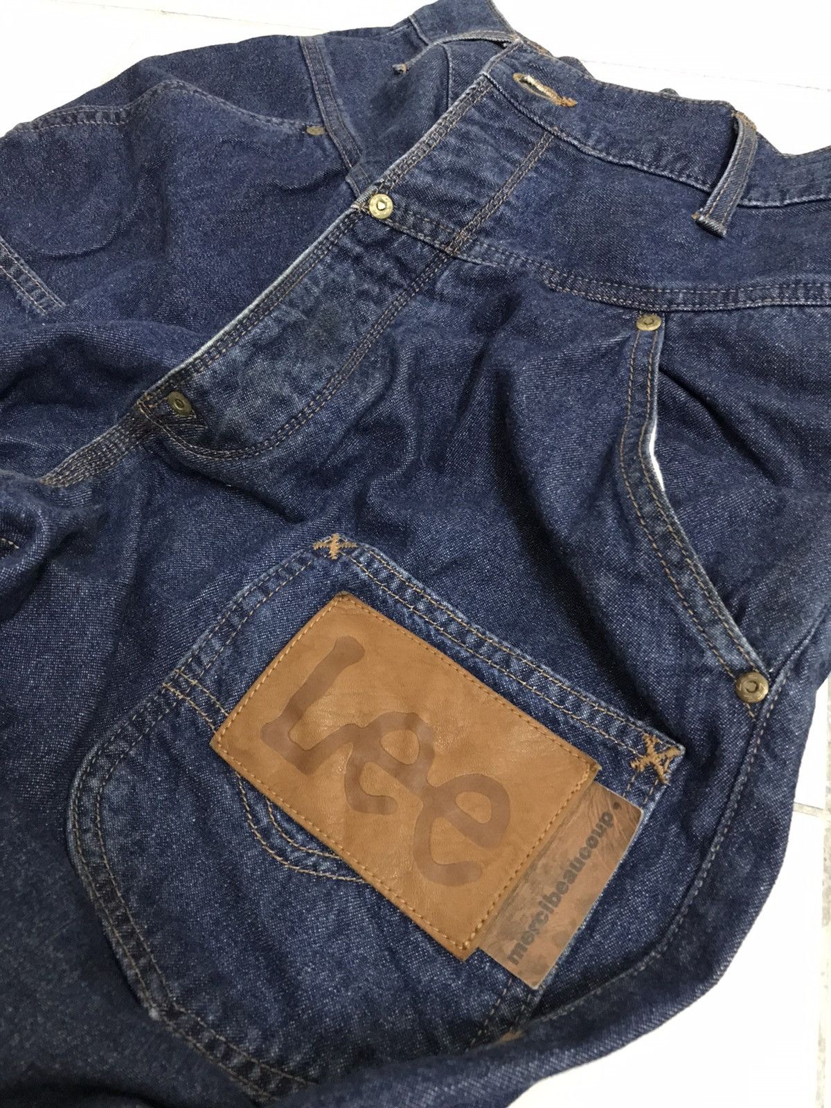 LEE X Mercebeaucoup jeans by Issey Miyake