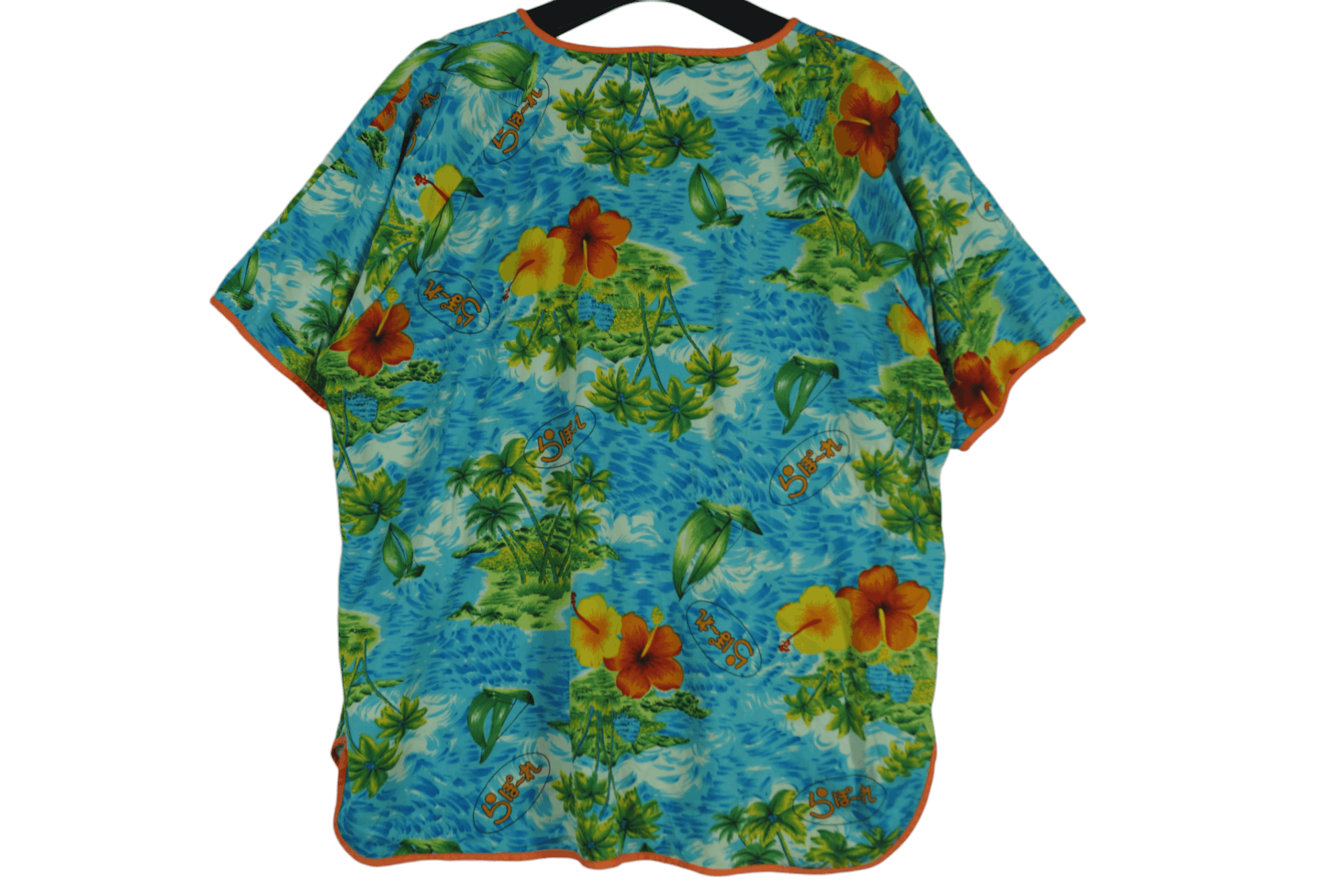 Japanese Brand Hawaiian Short Sleeve v Neck Nice Design Size US M / EU 48-50 / 2 - 3 Thumbnail