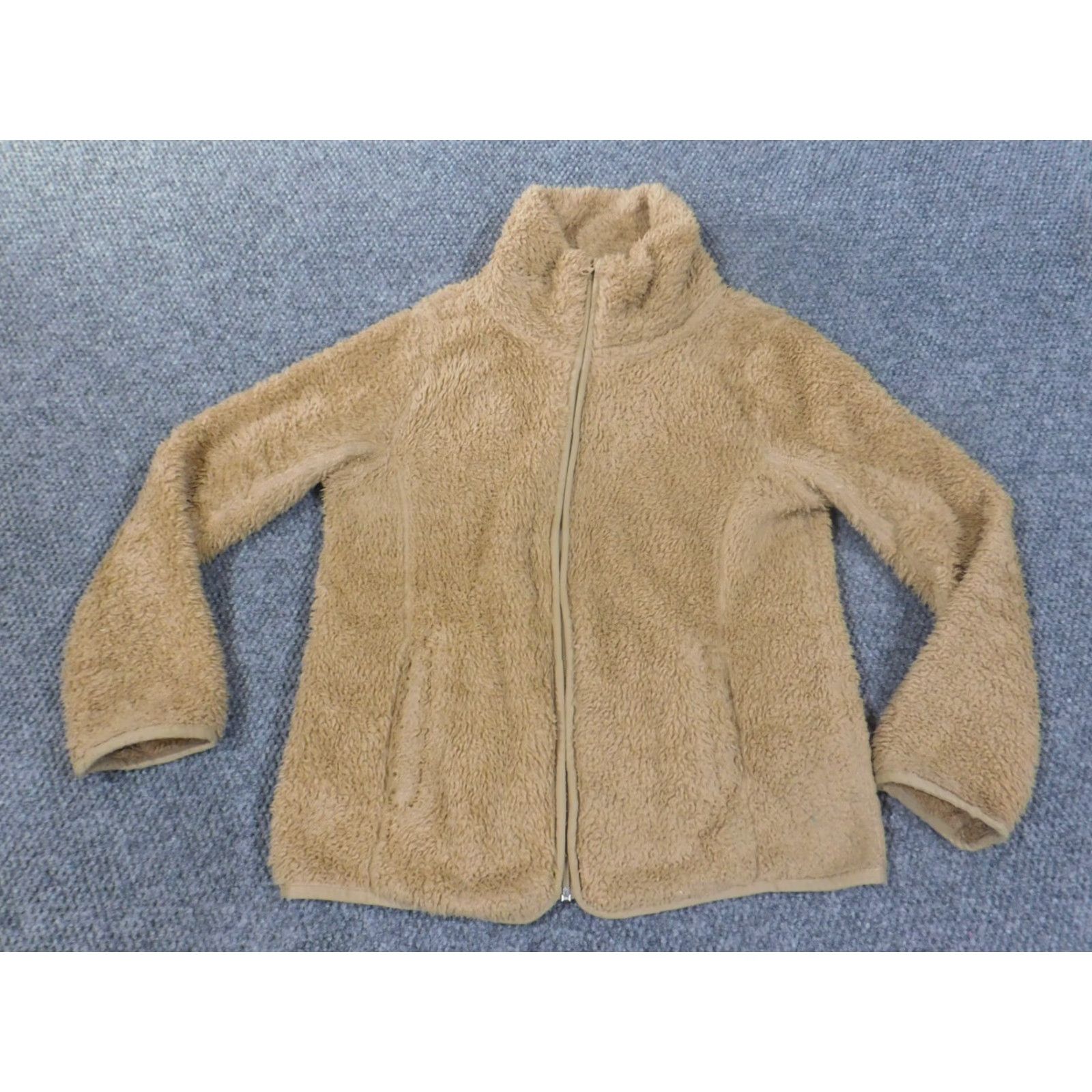 Tommy Hilfiger Tommy Hilfiger Jacket Women S Beige Quilted Fleece Zip Polyester Outdoor Casual Regular Size S Size S / US 4 / IT 40 - 4 Thumbnail