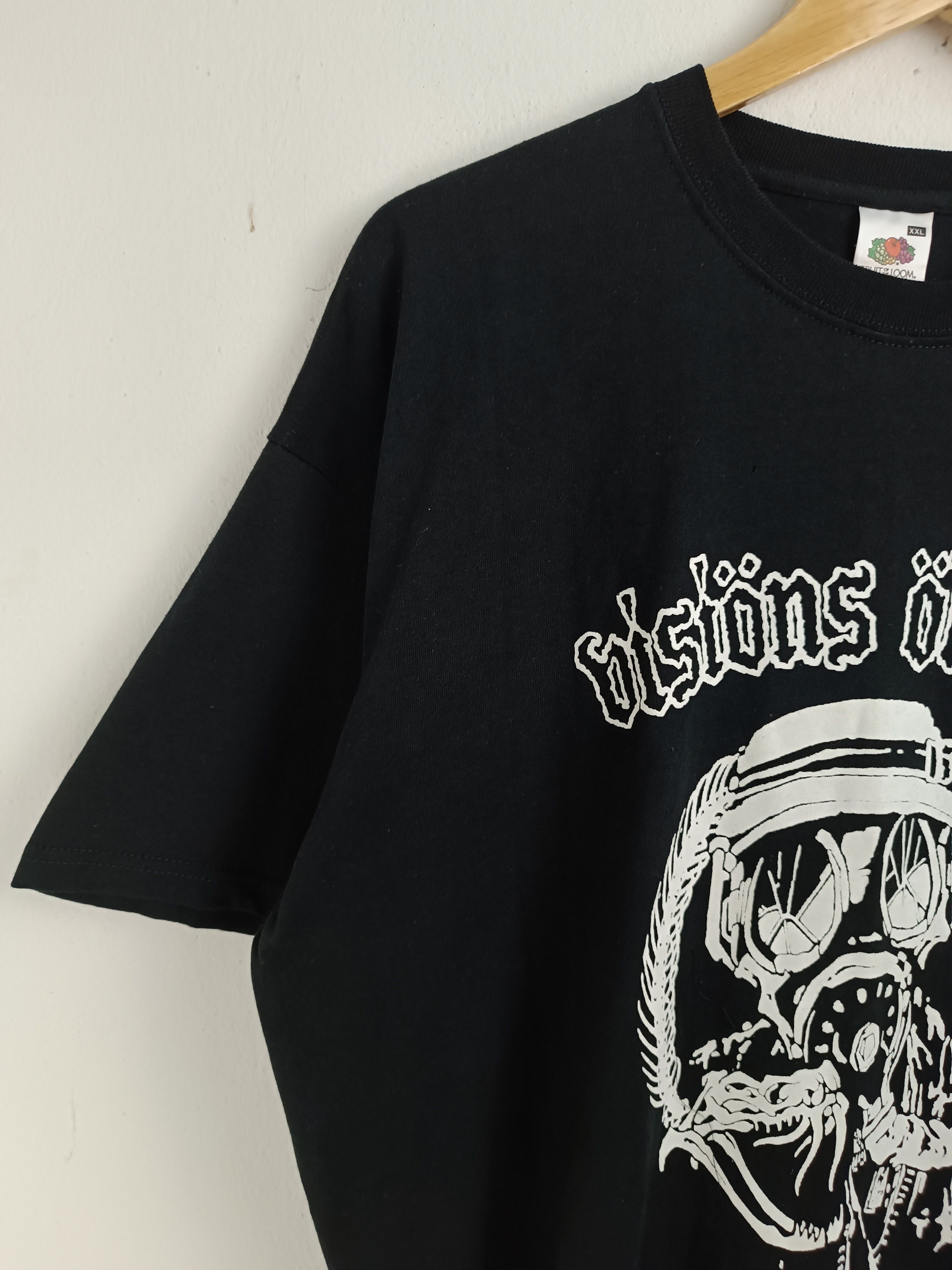 Band Tees VINTAGE VISIONS OF WAR CRUST CORE PUNK METAL TEE Size US XL / EU 56 / 4 - 5 Thumbnail