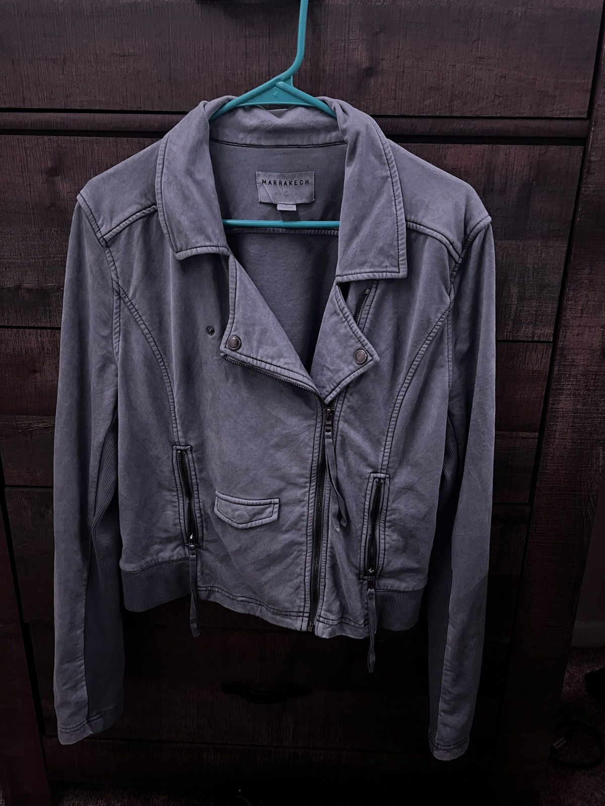 Other Grey punk style jacket Size L / US 10 / IT 46 - 1 Thumbnail