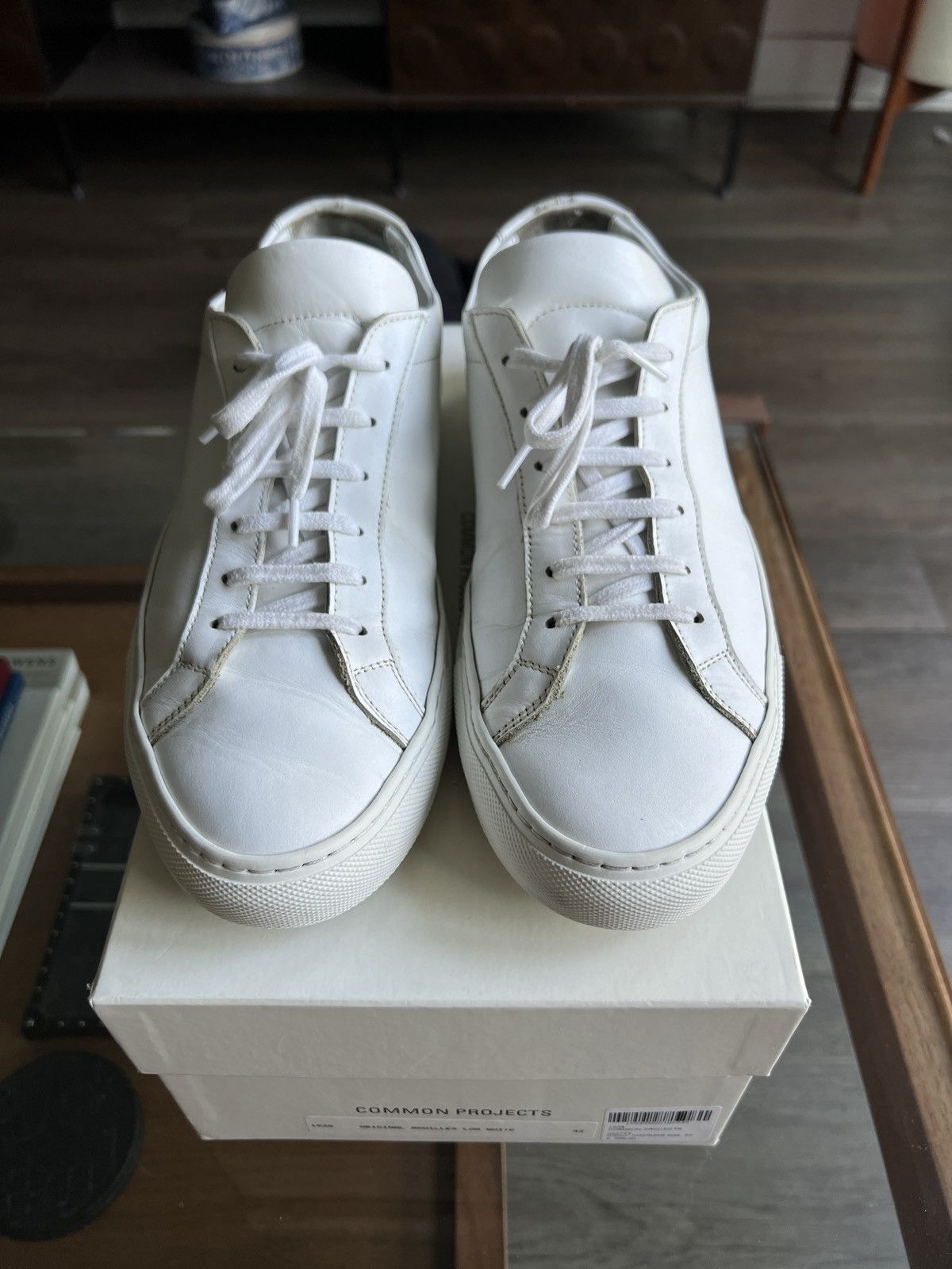 Common Projects Common Projects - Achilles Low top sneakers (white) Size US 9 / EU 42 - 3 Thumbnail