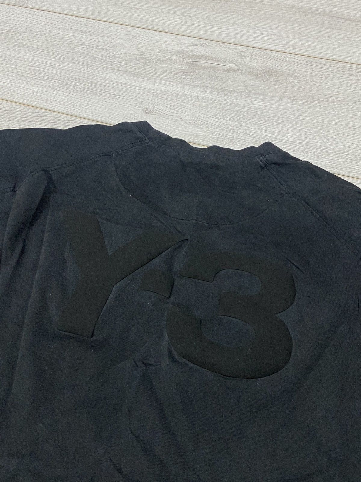 Yohji Yamamoto Y-3 Yohji Yamamoto vintage big logo t-shirt Adidas Size US M / EU 48-50 / 2 - 11 Thumbnail