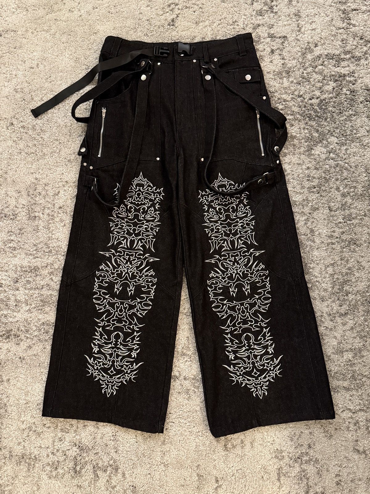 Other × Tripp NYC Astrophe Apparel Embroidered 4MoonDenim Size US 32 / EU 48 - 1 Thumbnail