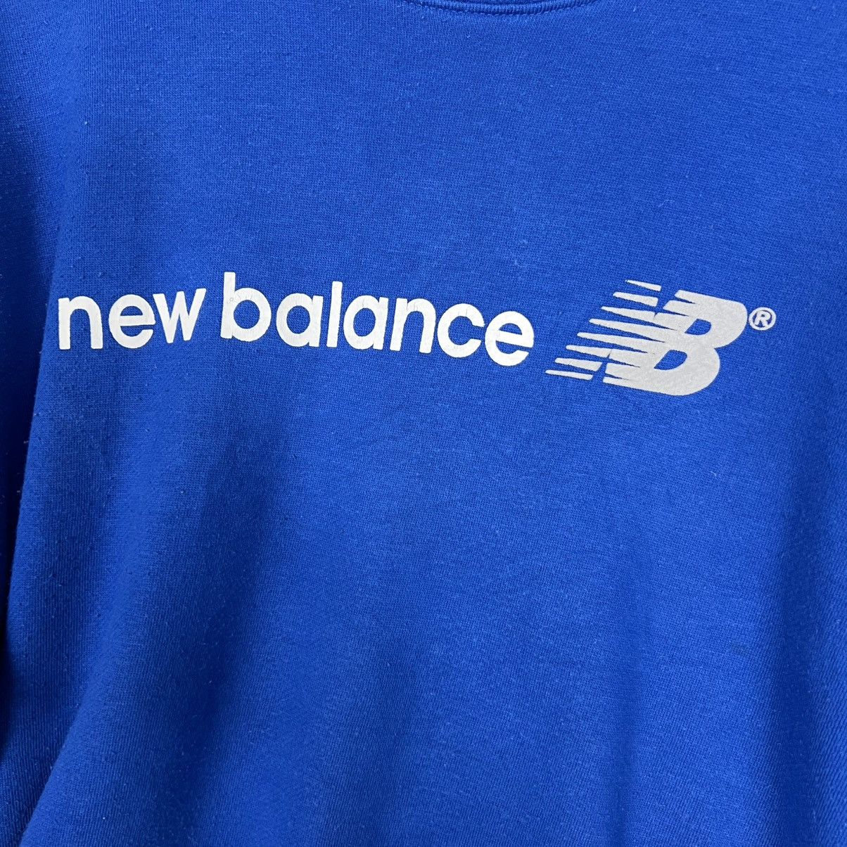 New Balance NEW BALANCE Big Logo Crewneck Sweatshirt #4077-C185 Size US M / EU 48-50 / 2 - 3 Thumbnail