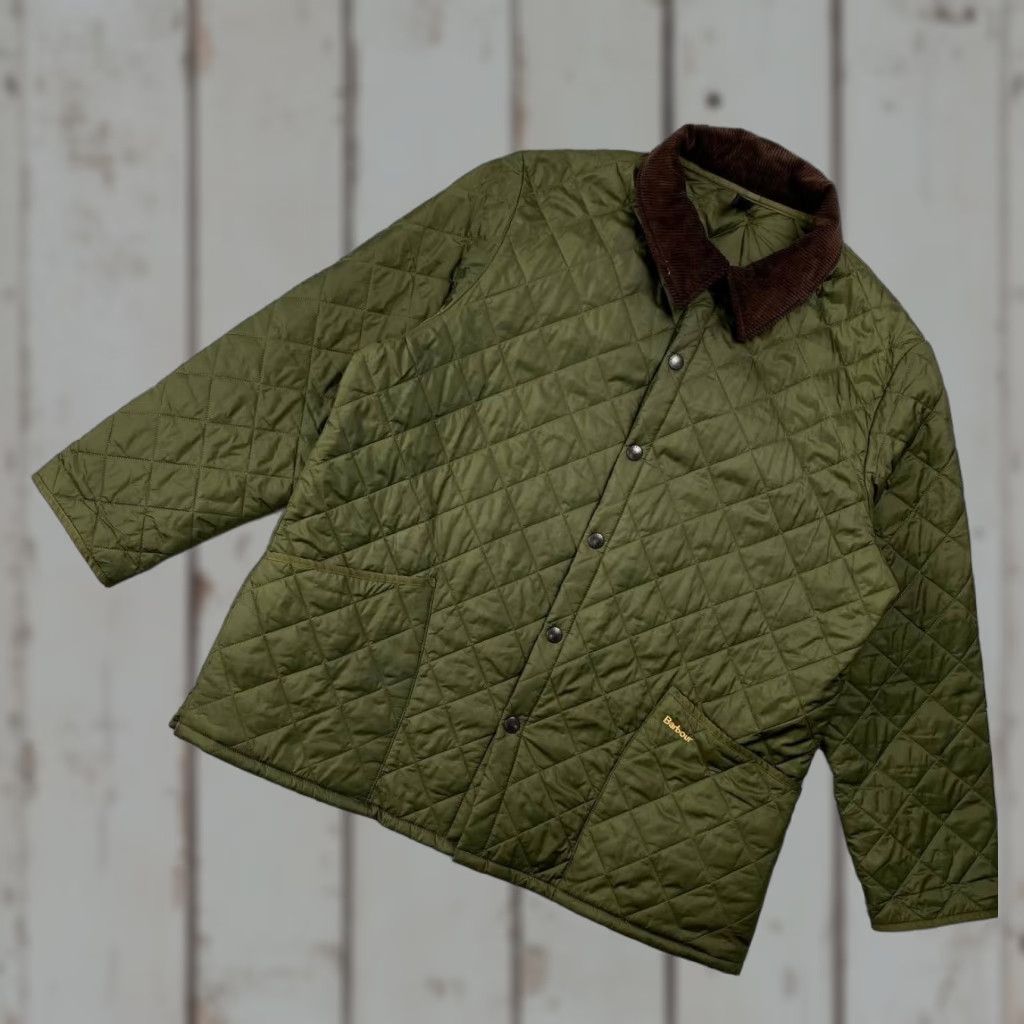 Barbour Barbour Liddesdale Jacket Men 2XL Green Barbour Liddesdale Quilted Jacket Coat Fall Winter Wool Polyester Polyamide Casual Vintage: No Size US XXL / EU 58 / 5 - 1 Thumbnail