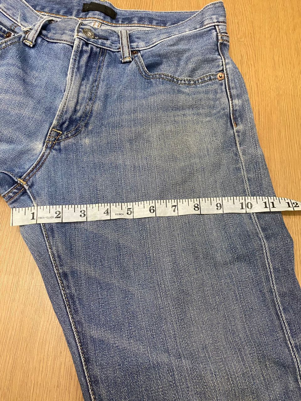 Japanese Brand Vintage Uniqlo Jeans Straight Distressed Denim Size US 30 / EU 46 - 6 Thumbnail