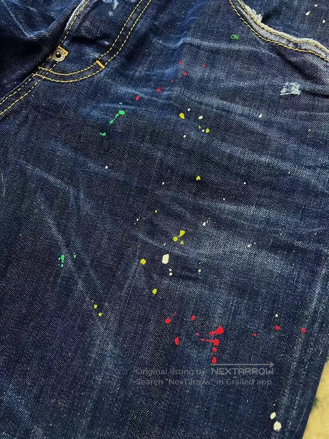 Dsquared2 Dsquared2 Spring Summer 2023 Blue Denim Pants. Size US 36 / EU 52 - 5 Thumbnail