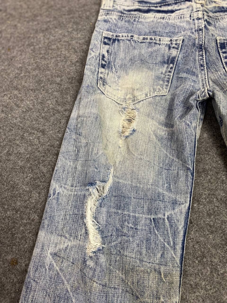 Japanese Brand rush hour japanese brand acid wash denim Size 31" - 4 Thumbnail