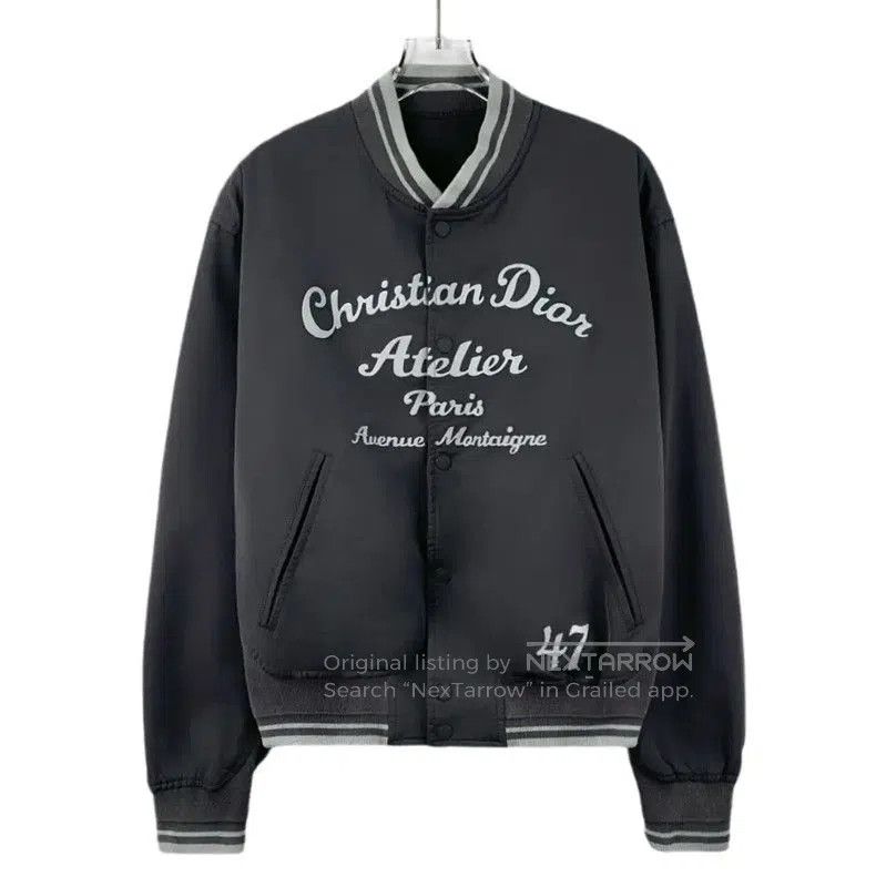 Dior Dior Atelier Men's Gray Outerwear Jacket . Size US S / EU 44-46 / 1 - 1 Thumbnail