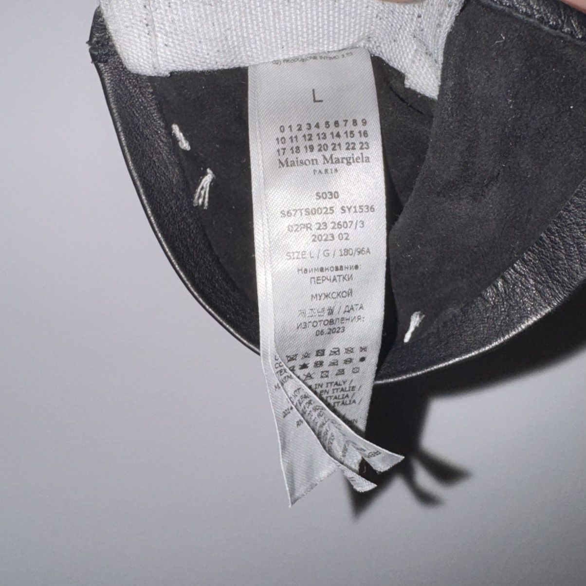 Maison Margiela RUNWAY Maison Margiela Leather Riding Gloves Size ONE SIZE - 3 Thumbnail
