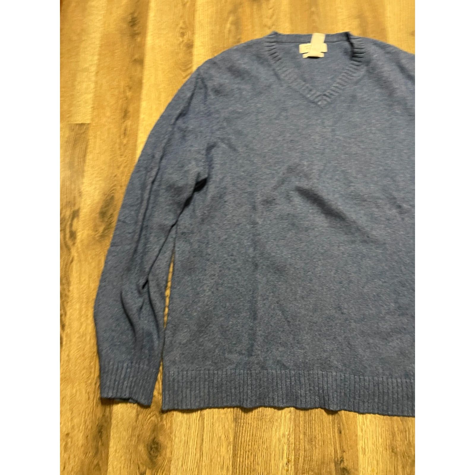 Banana Republic Banana Republic Sweater, Women's XL, Blue, Pullover, Long Sleeve, Luxury Blend, Regular Fit, Casual, Fall, Spring, Summer, Women Size XL / US 12-14 / IT 48-50 - 3 Thumbnail