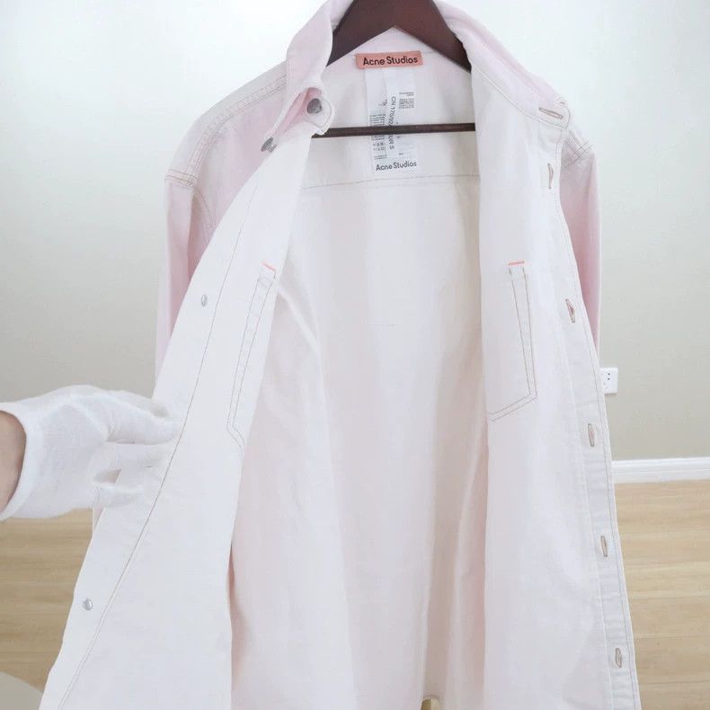 Acne Studios acne studios Make an old shirt in pink 2506-Nextarrow Size S / US 4 / IT 40 - 7 Thumbnail