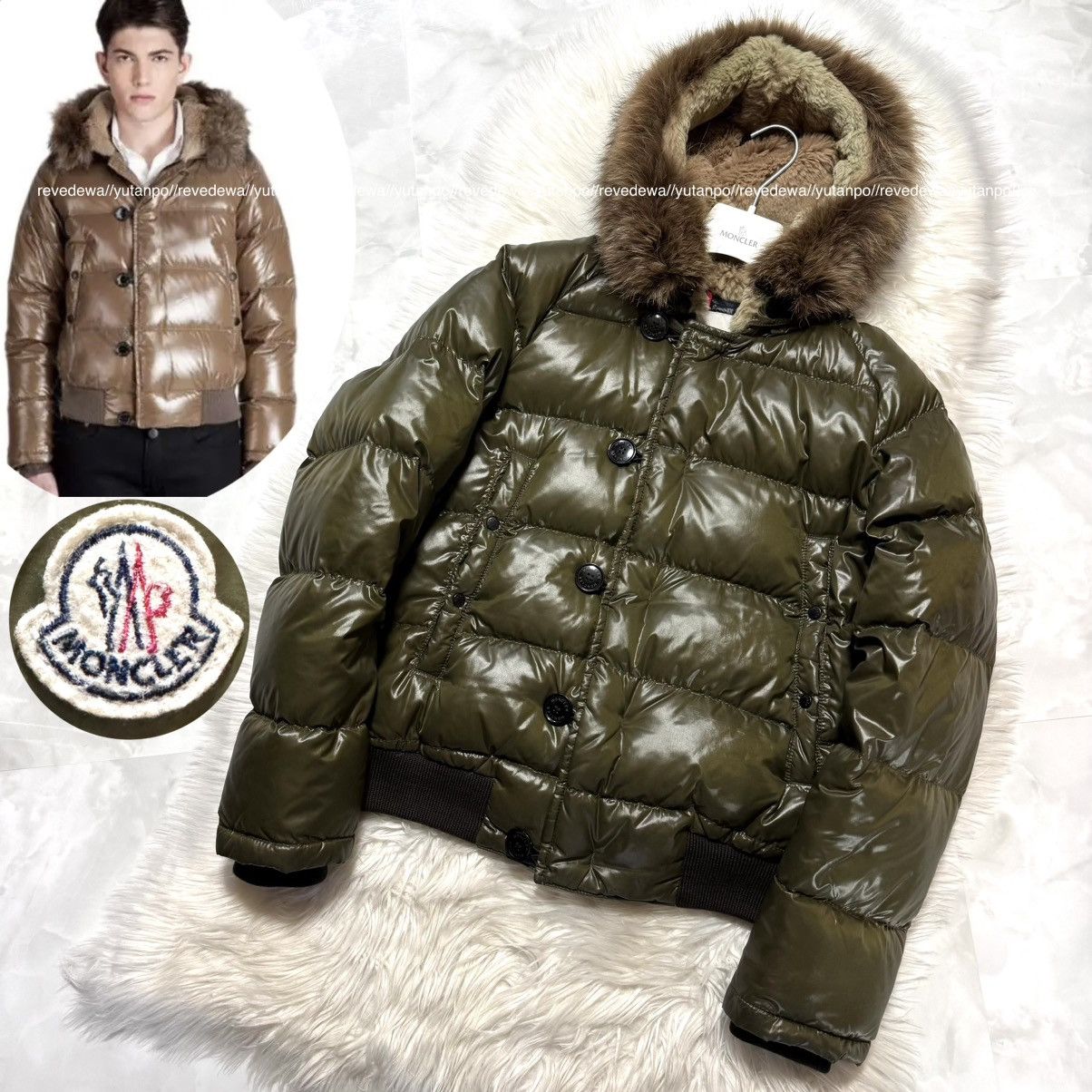 Moncler fur hoodie on sale