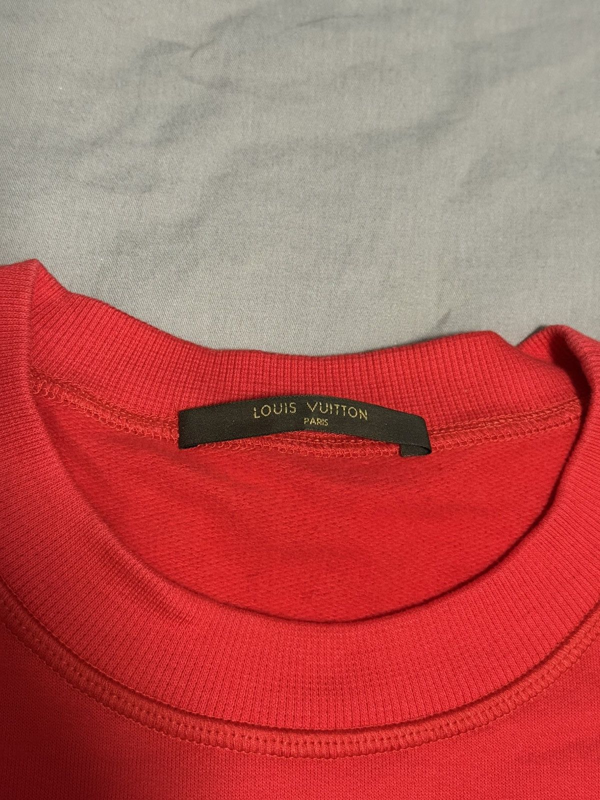 Louis Vuitton × Supreme Supreme Louis Vuitton arc logo crewneck Size US L / EU 52-54 / 3 - 3 Thumbnail