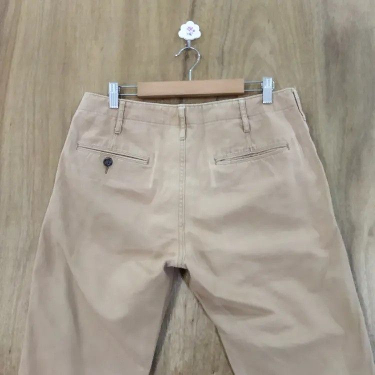 Japanese Brand GU BROWN CHINO PANTS Size US 34 / EU 50 - 8 Thumbnail