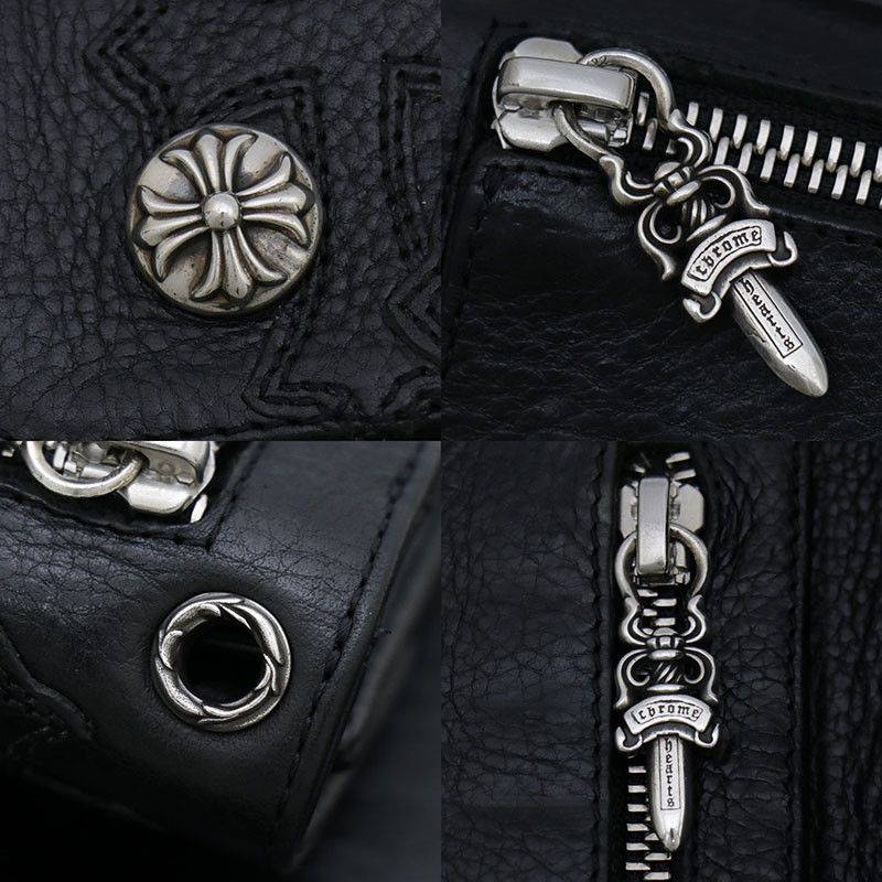 Chrome Hearts Chrome Hearts Cross Patch Wave Wallet Size ONE SIZE - 5 Thumbnail