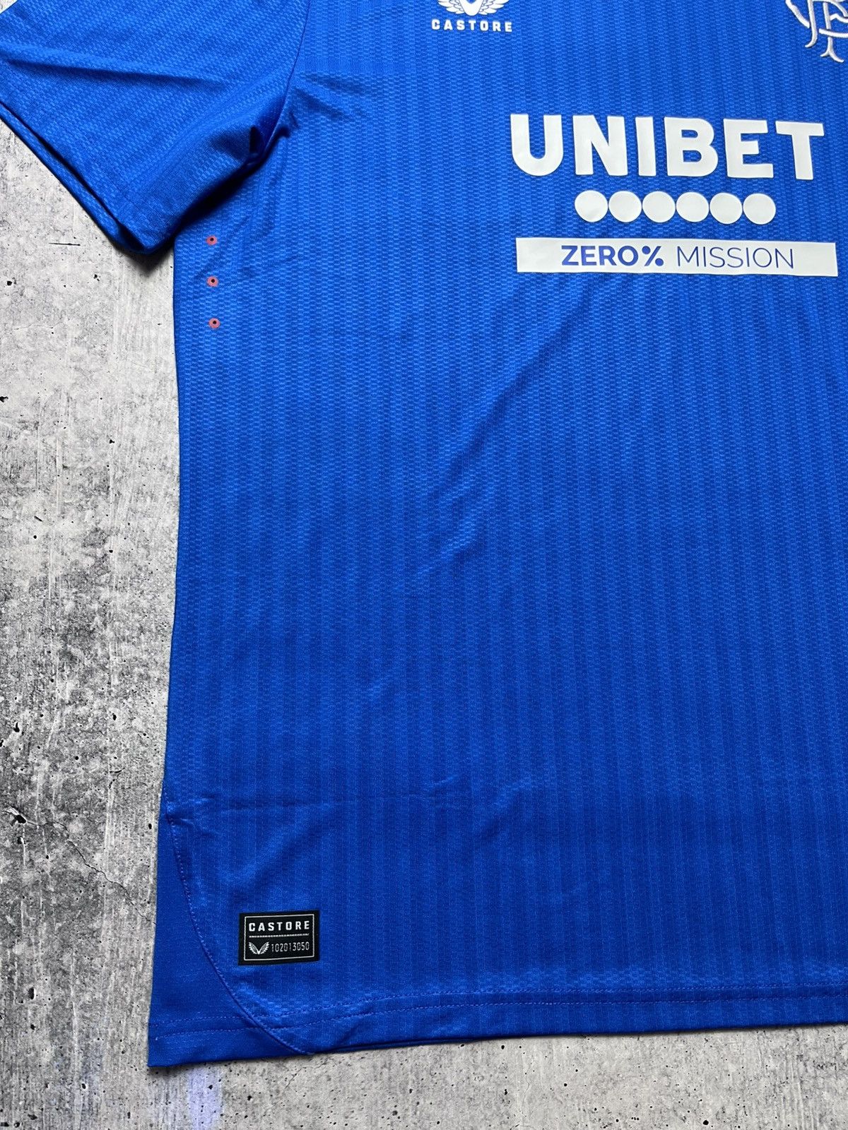Castore Castore Rangers FC 2023 2024 Home Soccer Jersey Size XL Size US XL / EU 56 / 4 - 4 Thumbnail