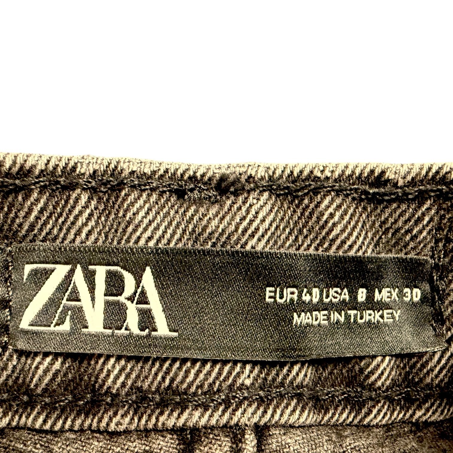 Zara Zara Pleated Distressed Denim Cutoff Shorts 3" Inseam - 8 Size 30" / US 8 / IT 44 - 6 Thumbnail