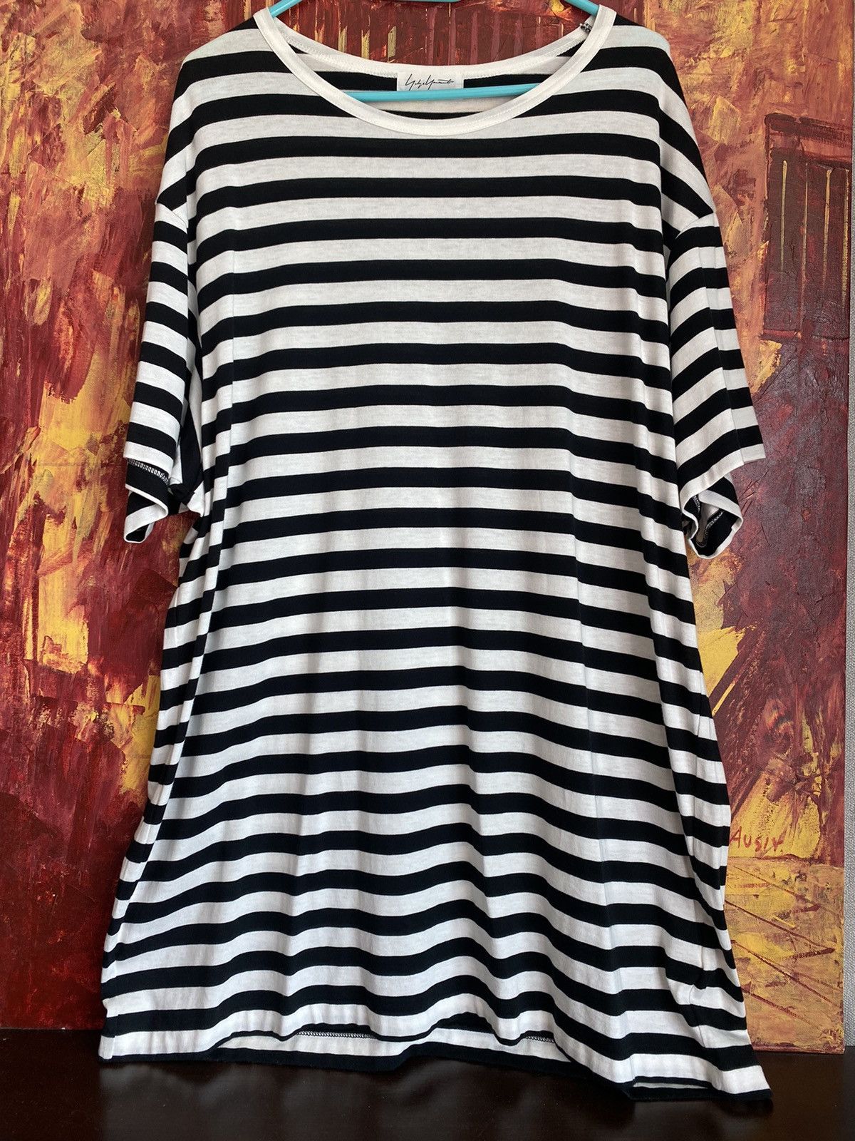 Y-3 Yohji Yamamoto Striped Tshirt Size US L / EU 52-54 / 3 - 1 Thumbnail