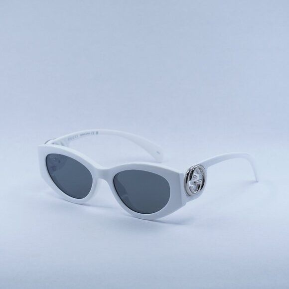 Gucci 🕶️ New Gucci GG1691S 006 Sunglasses - White Frame Size ONE SIZE - 1 Thumbnail