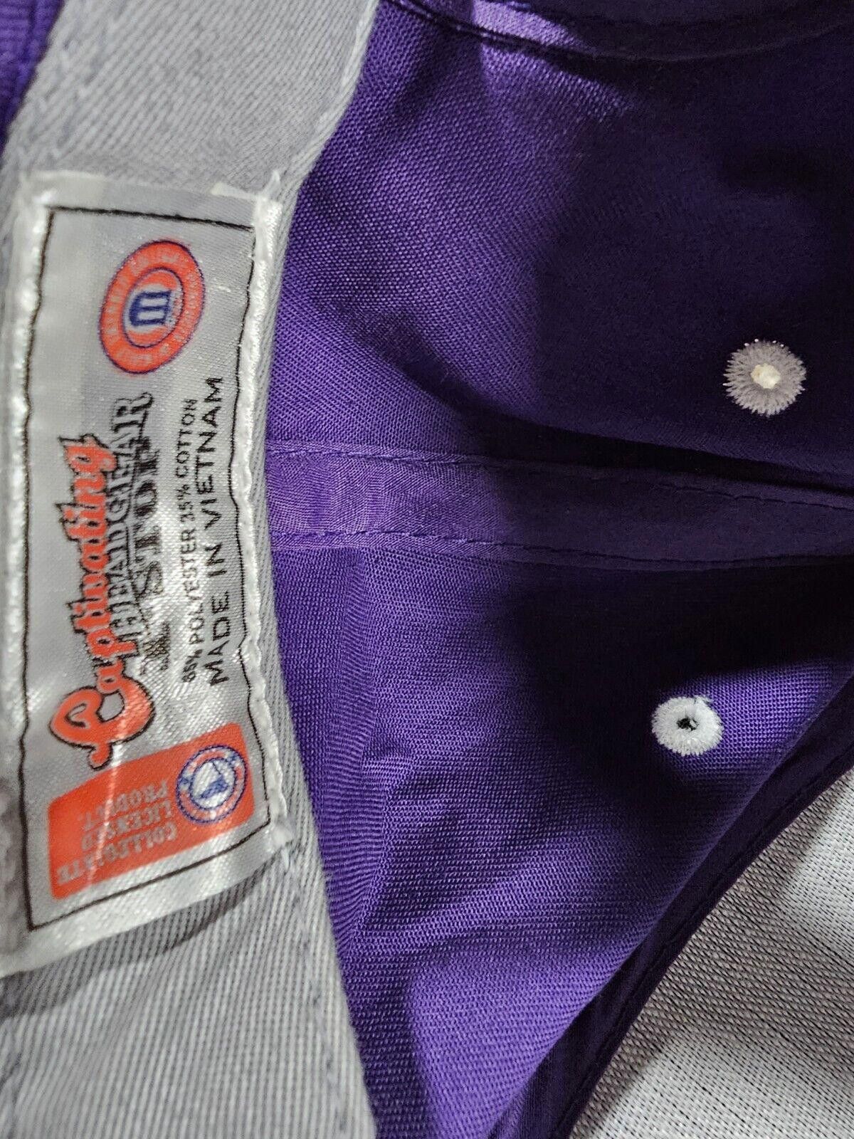 Designer TCU Horned Frogs Captivating Headgear Strapback Purple Hat Size ONE SIZE - 8 Thumbnail