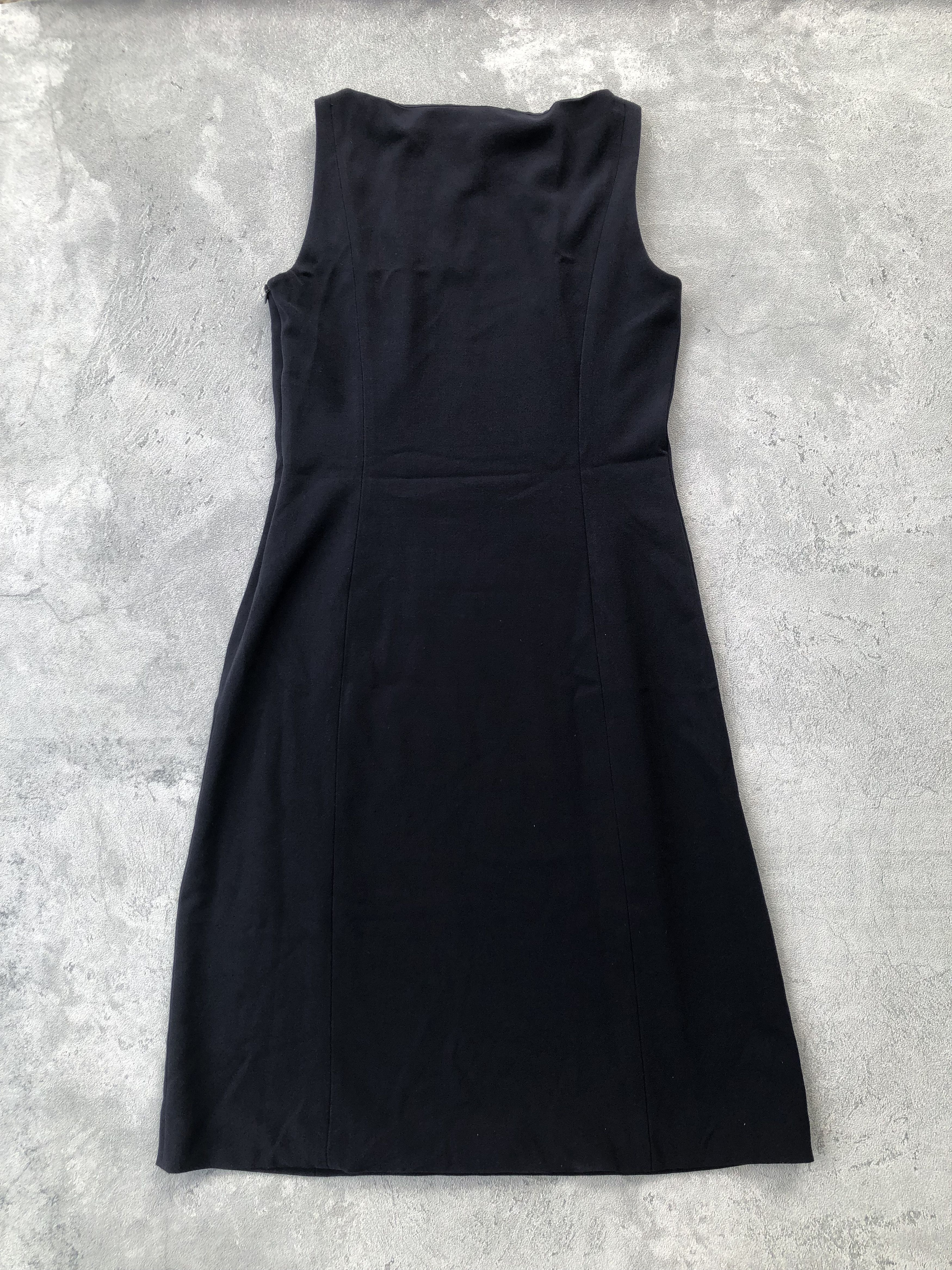 Emporio Armani Emporio Armani Black Midi Drees Size S / US 4 / IT 40 - 5 Thumbnail